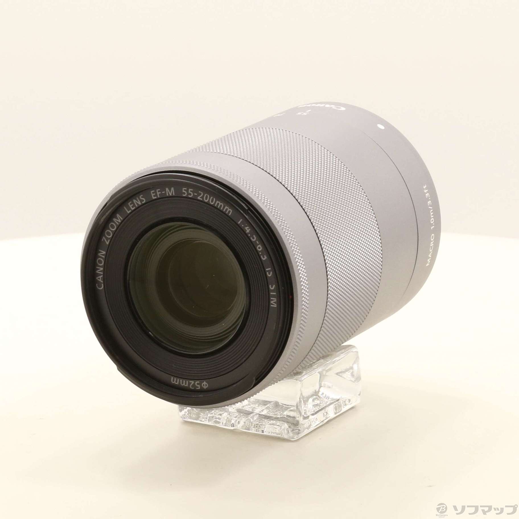 中古】EF-M55-200MM F4.5-6.3 IS STM シルバー [2133072268066 