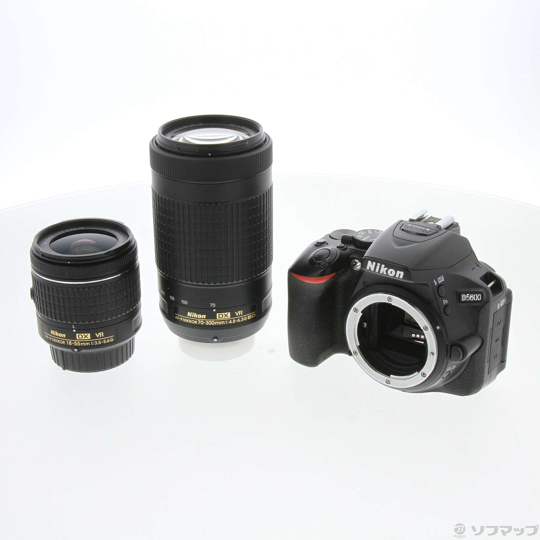 中古】期間特価対象品 NIKON D5600 ダブルズームキット ブラック 