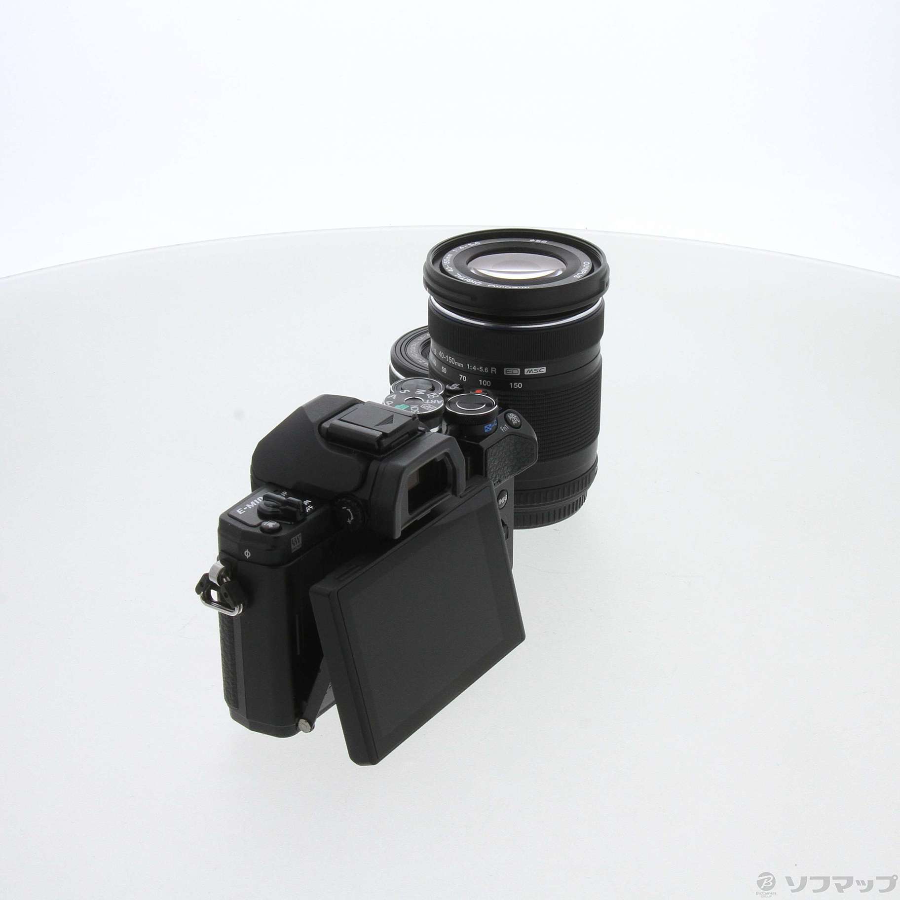 中古】OM-D E-M10 Mark III EZダブルズームキット ブラック 