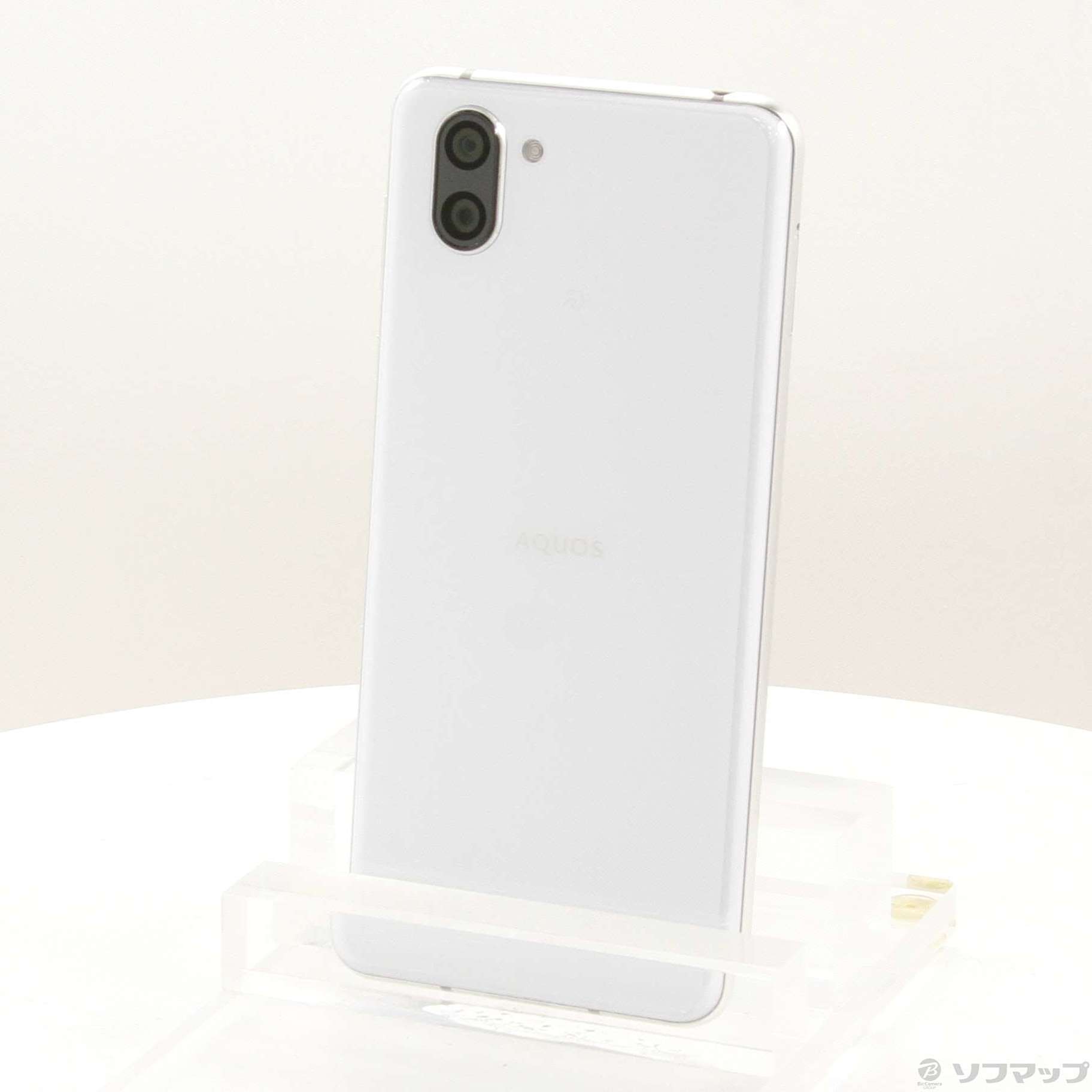 中古】AQUOS R3 128GB プラチナホワイト 808SH SoftBank 