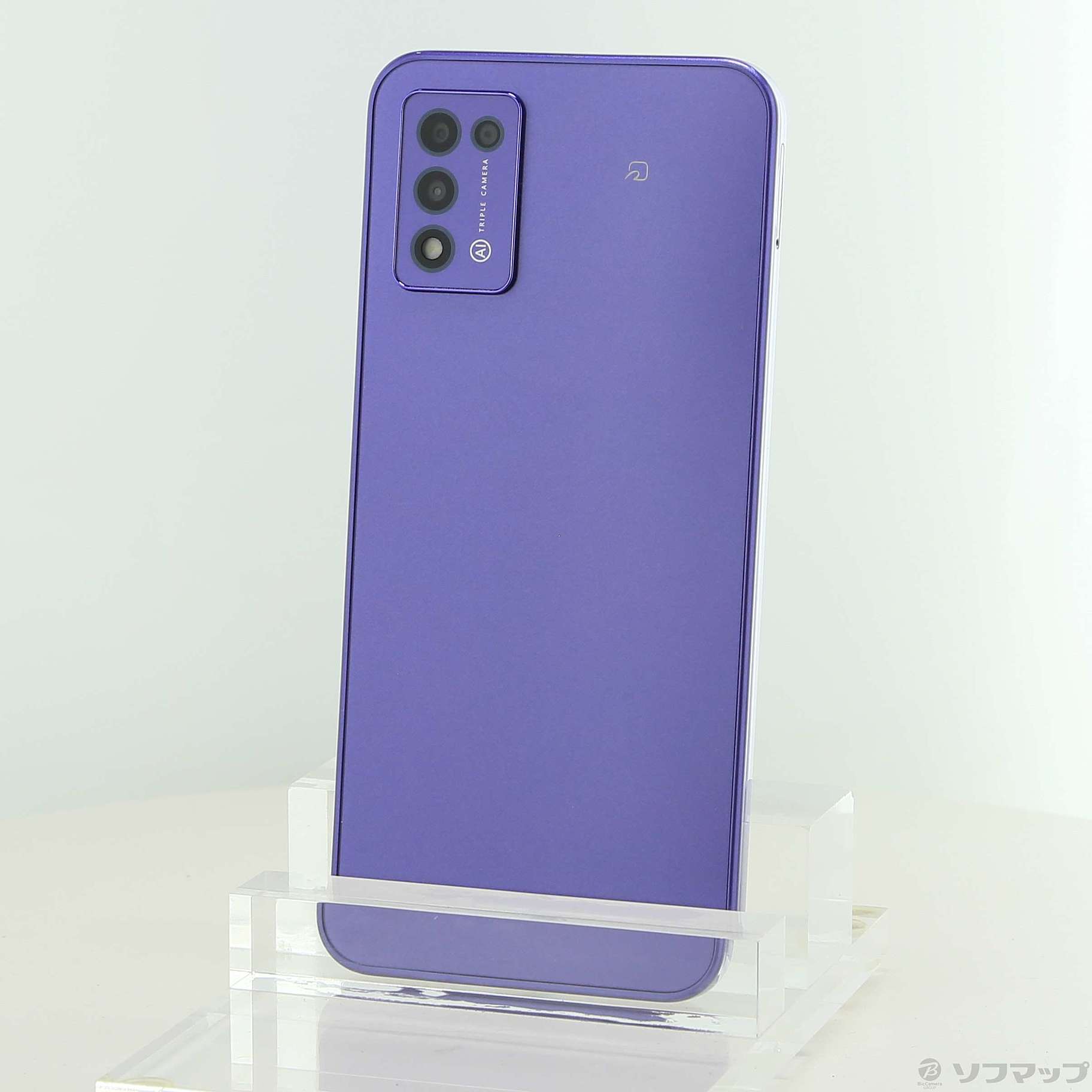 中古】Libero 5G III 64GB パープル ZESBY1 Y!mobile SIMフリー 