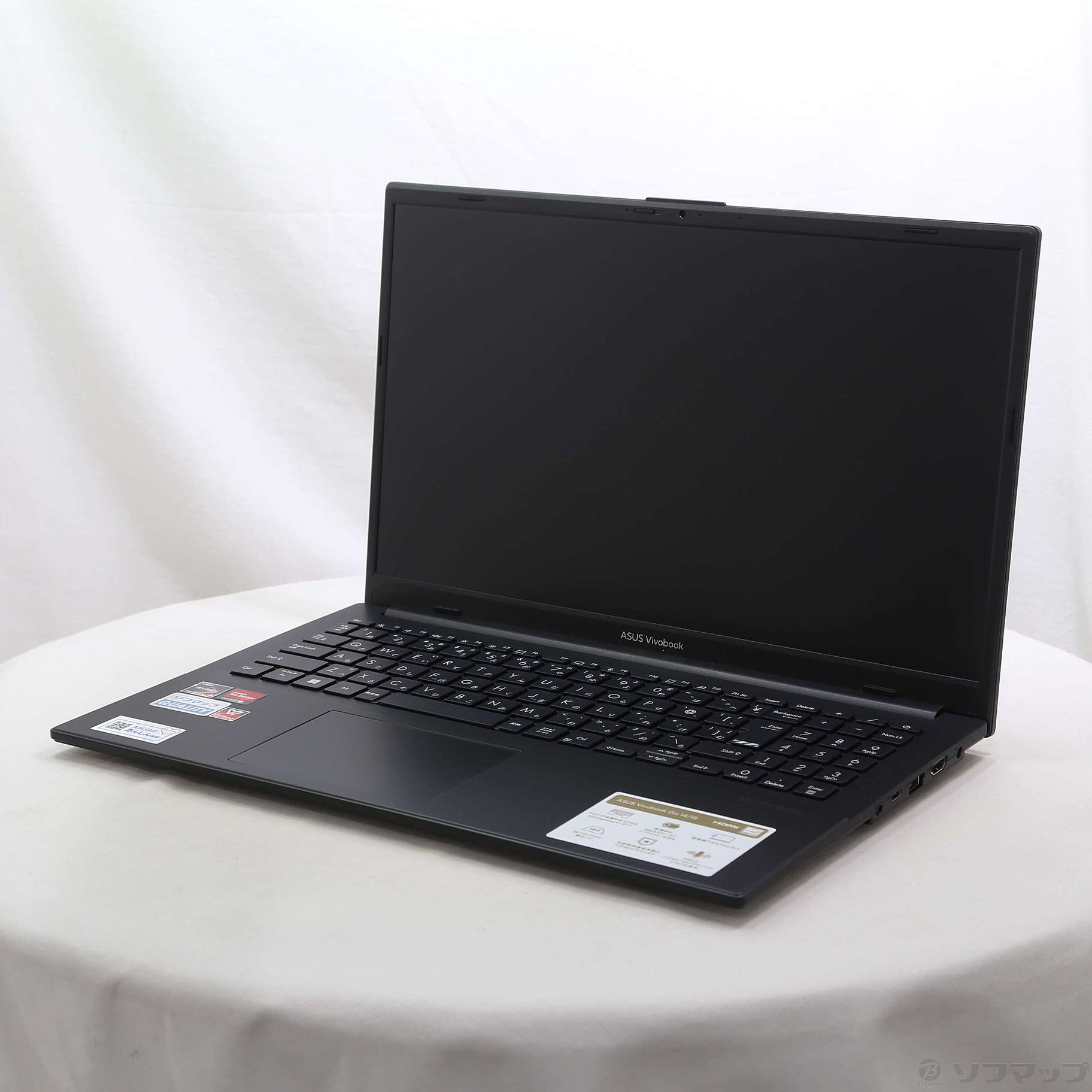 Vivobook Go 15 E1504FA-BQ366W ミックスブラック 中古品〕 Vivobook Go 15 E1504FA E1504FA-BQ366W ミックスブラック