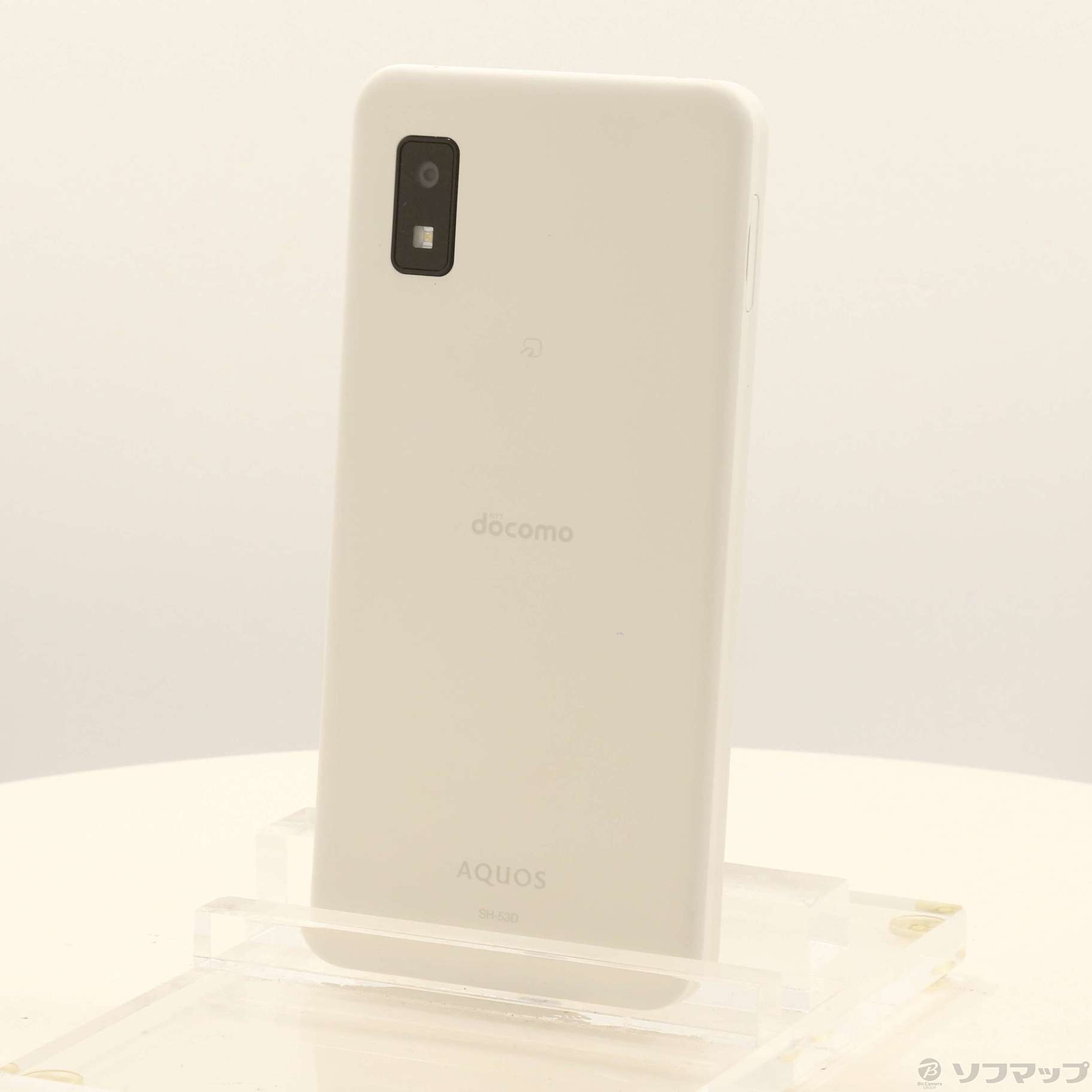 中古】AQUOS wish3 64GB ホワイト SH-53D docomo SIMフリー 
