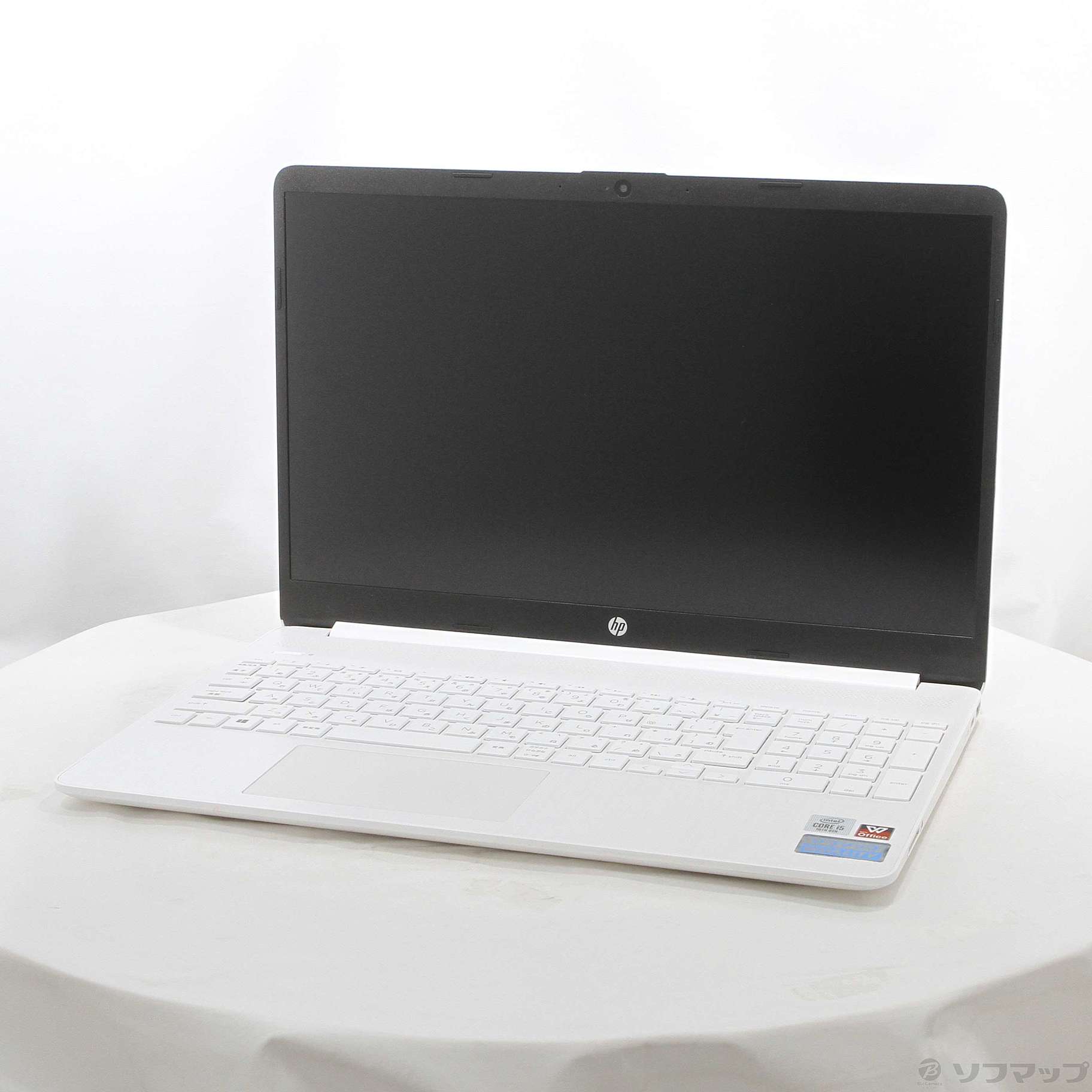 中古】HP 15s-fq1066TU 2Z190PA-AAAA ピュアホワイト 〔Windows 10