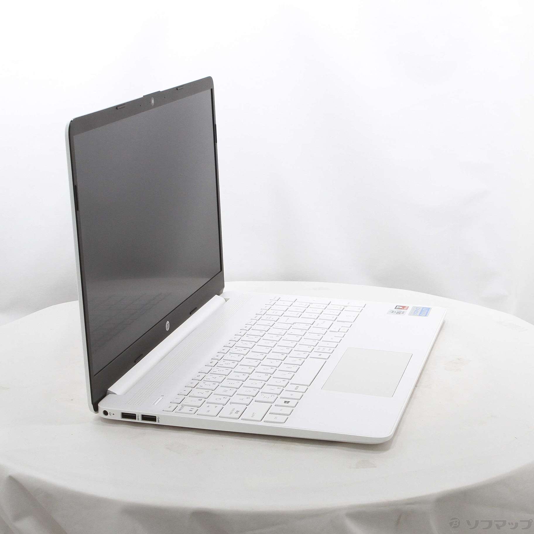 中古】HP 15s-fq1066TU 2Z190PA-AAAA ピュアホワイト 〔Windows 10