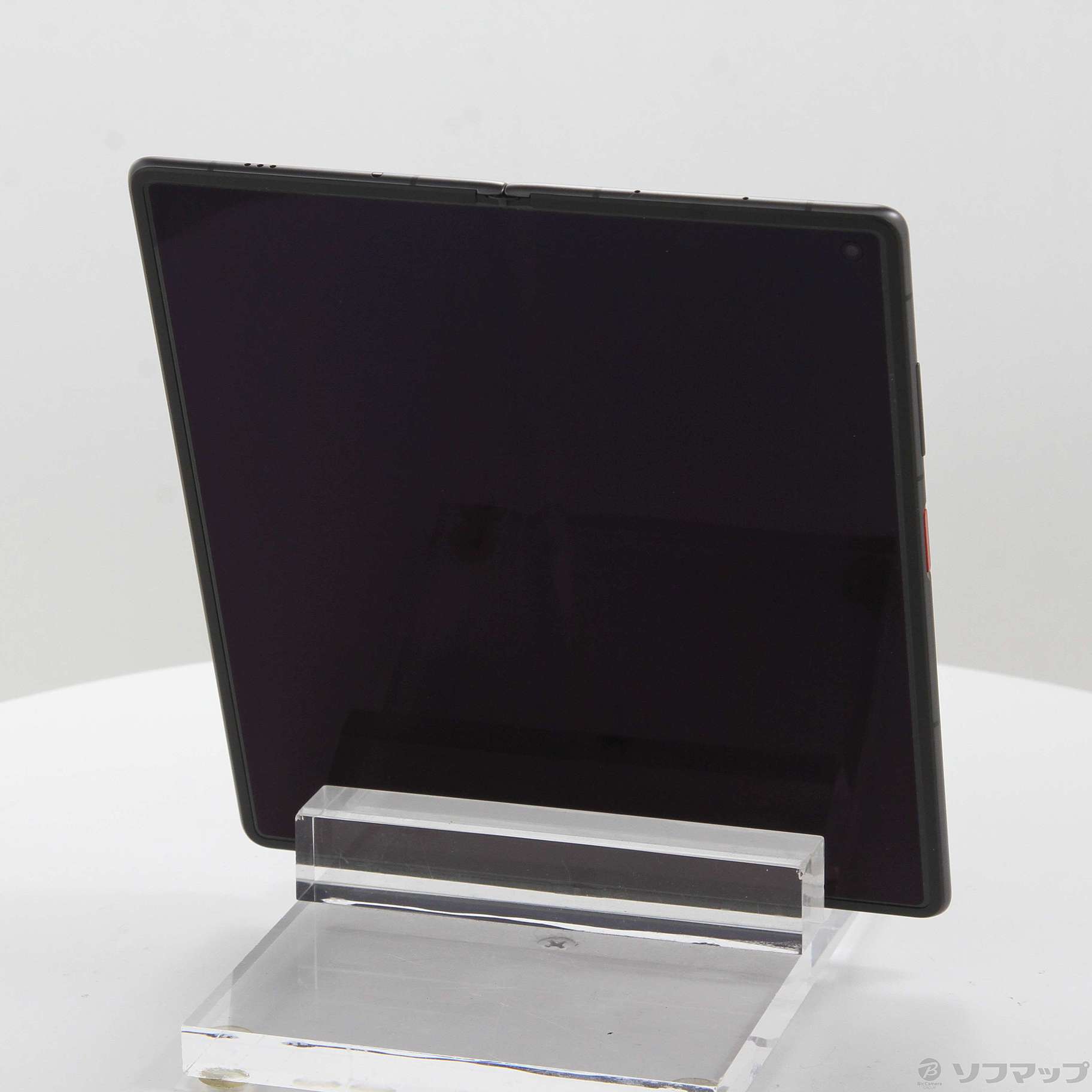 中古】nubia Fold 256GB ブラック ZESCN1 Y!mobile SIMフリー