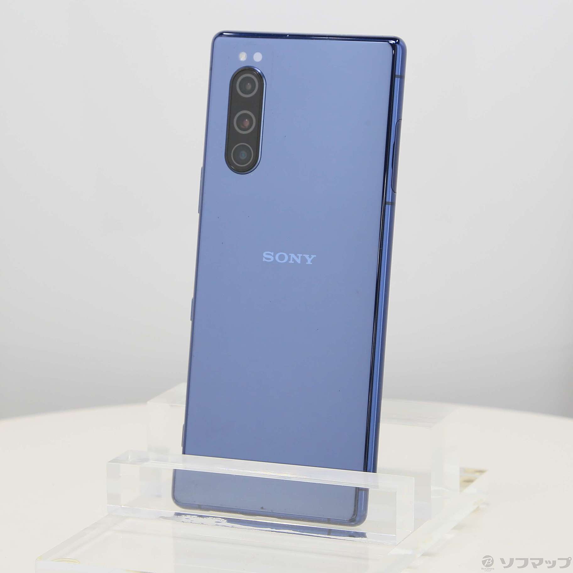 中古】Xperia 5 64GB ブルー SOV41 auロック解除SIMフリー