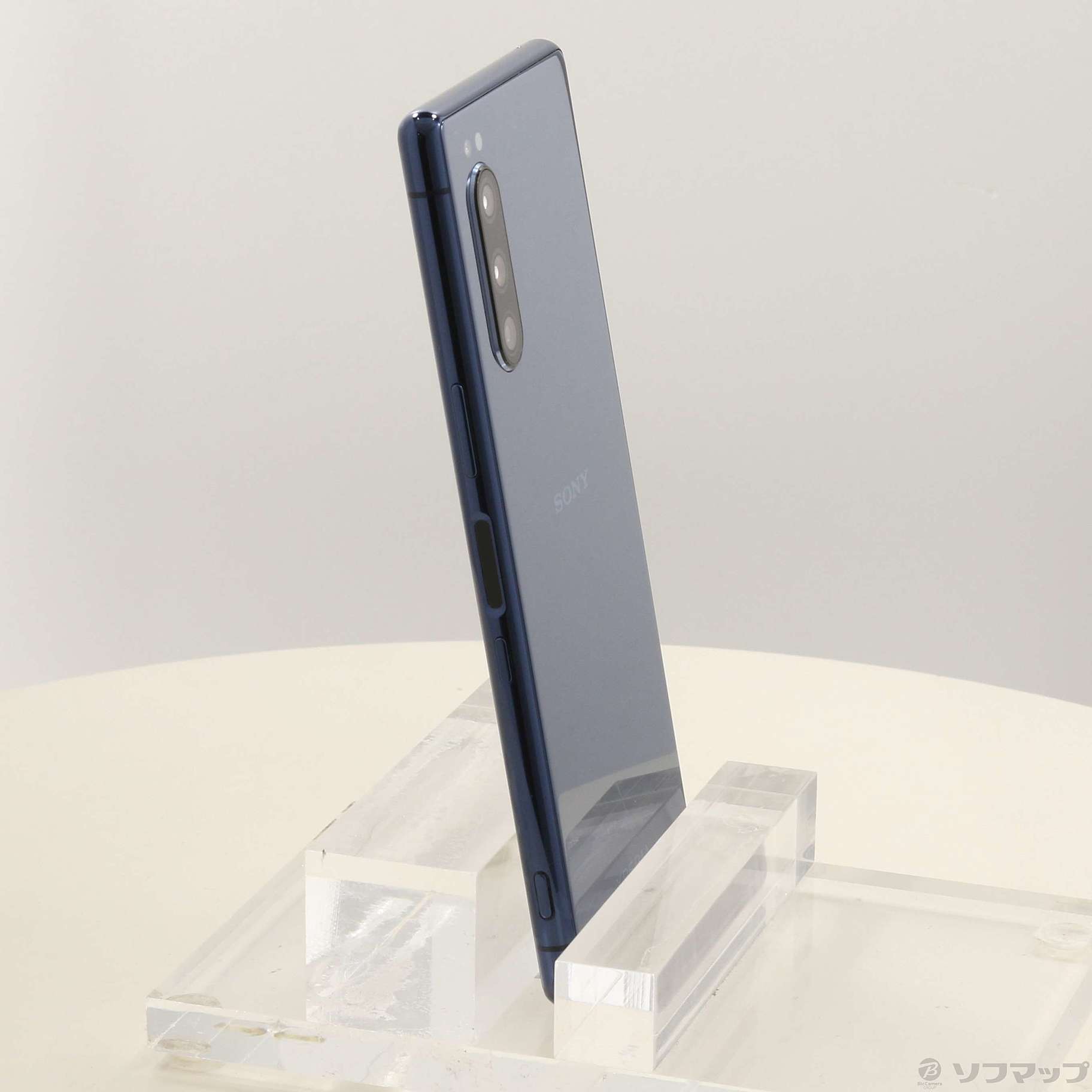 中古】Xperia 5 64GB ブルー SOV41 auロック解除SIMフリー