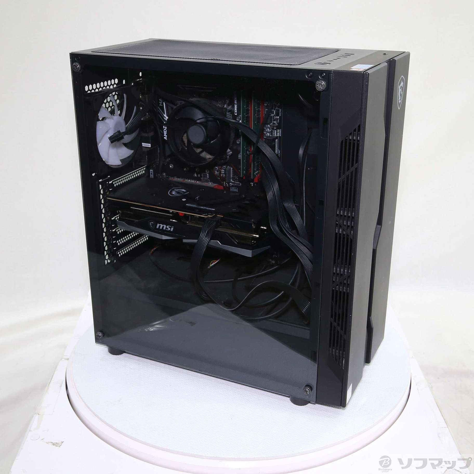中古】自作機PC 〔AMD Ryzen ／32GB／SSD500GB〕 ［AMD-Ryzen-5-3600