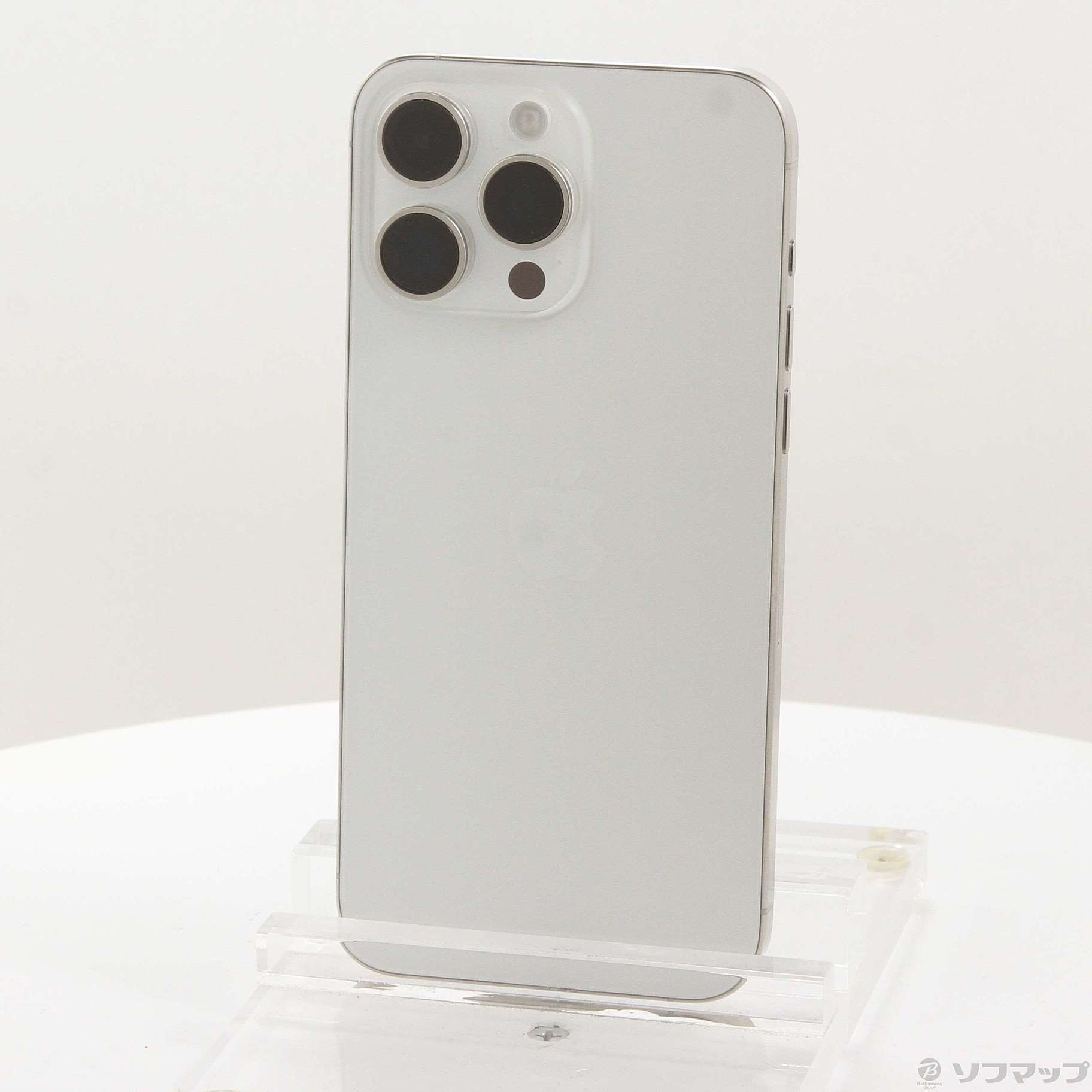 iPhone 15 Pro Max 256GB SIM�t���[ [�z���C�g�`�^�j�E��]