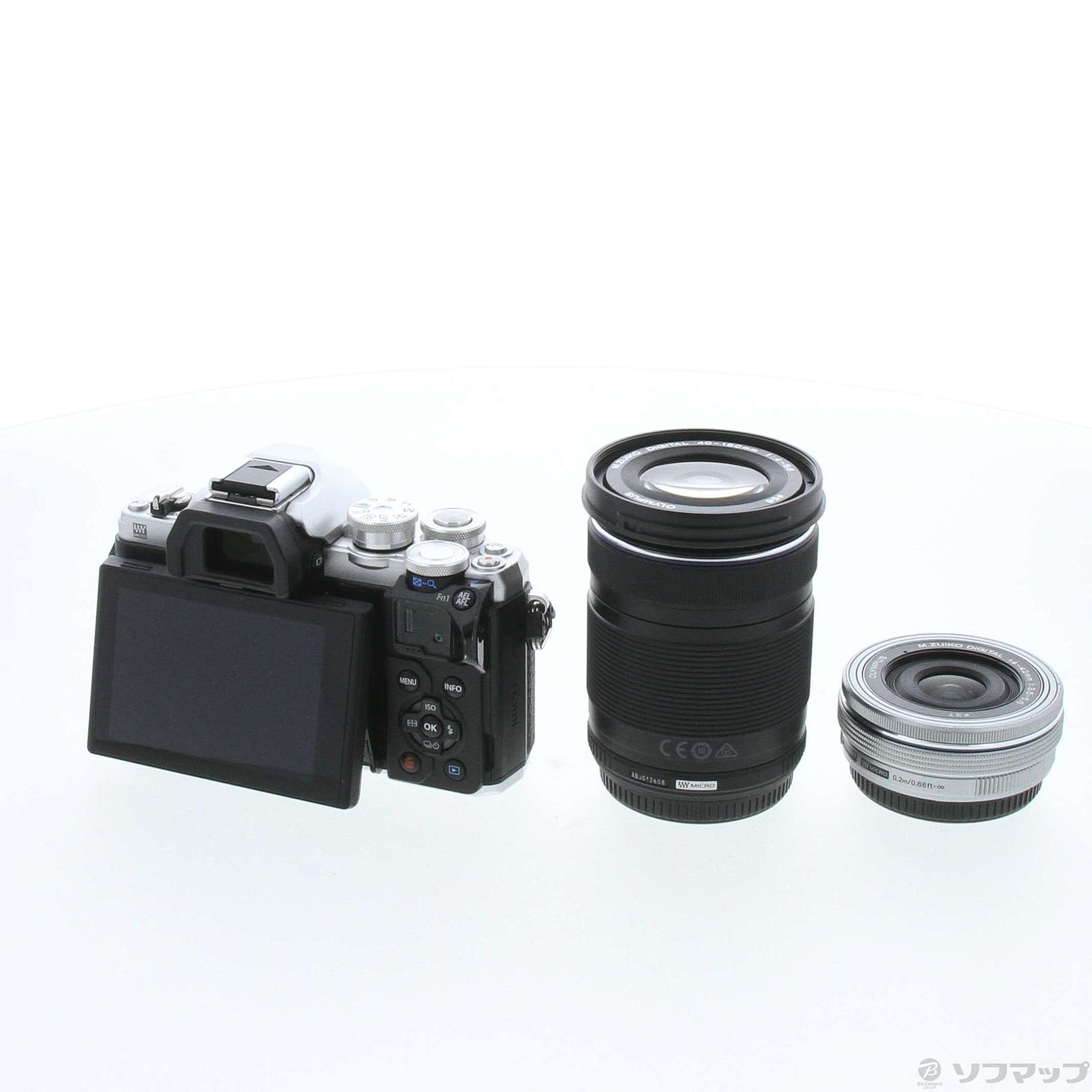 中古】OM-D E-M10 MarkIII EZ ダブルズームキット シルバー