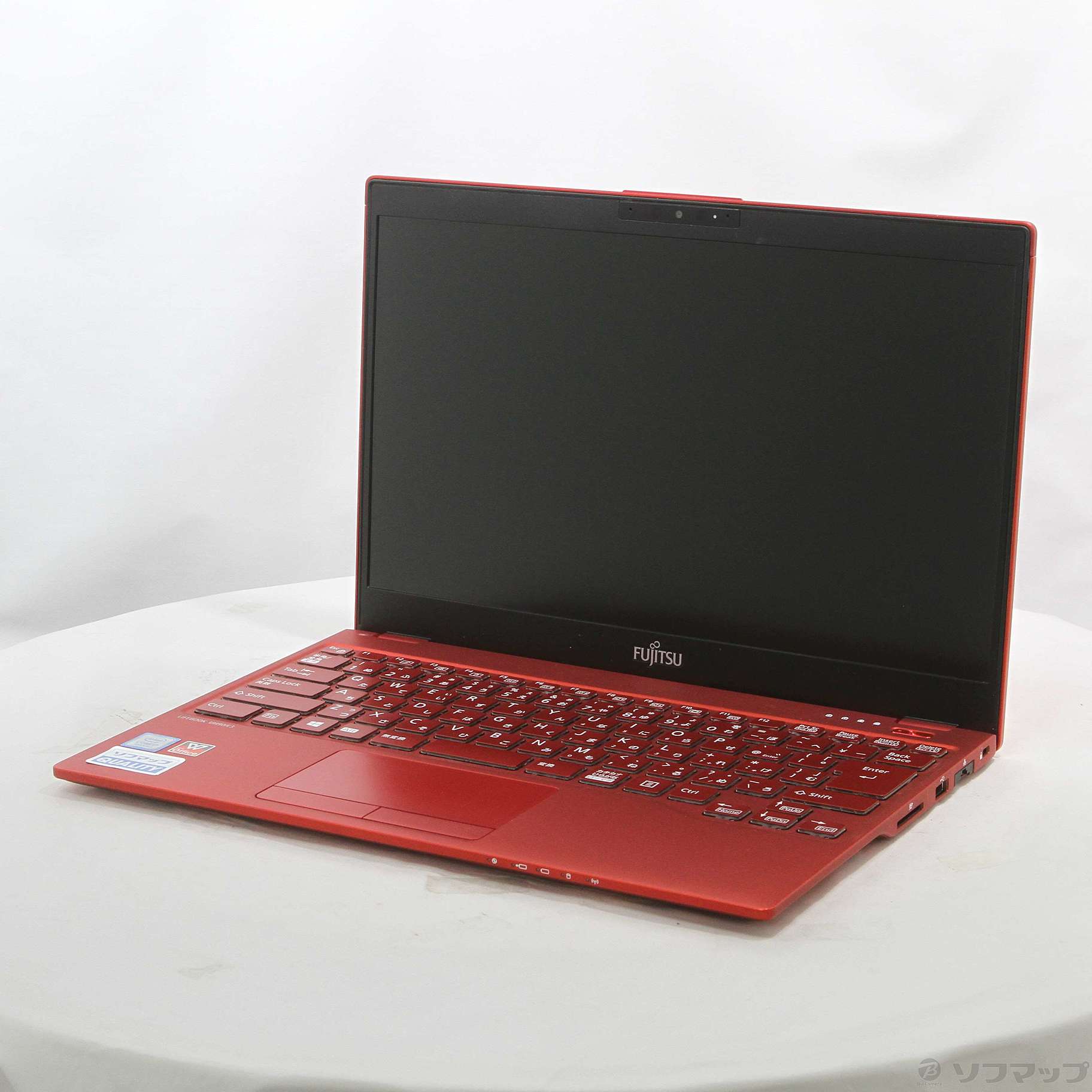 セール対象品 LIFEBOOK UH90/C3 FMVU90C3RG ガーネットレッド 〔Windows 10〕