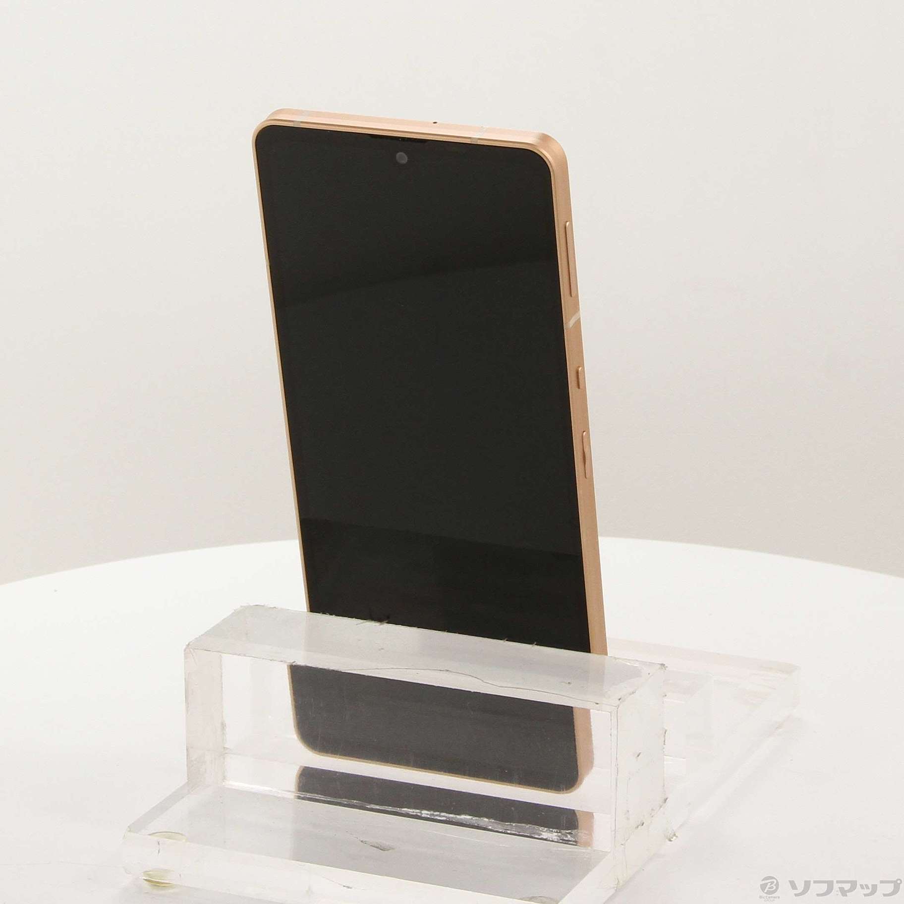中古品〕 AQUOS sense6 64GB ライトカッパー SHG05 au SIMフリー｜の