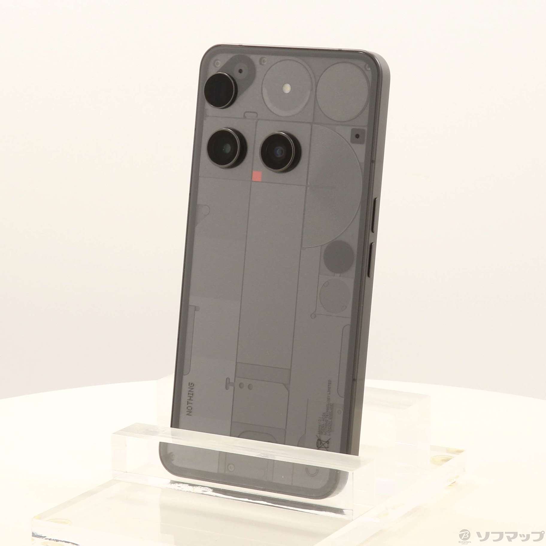 【中古】Phone (3) 512GB ブラック A024 SIMフリー [2133072658133] - リコレ！|ビックカメラグループ ...