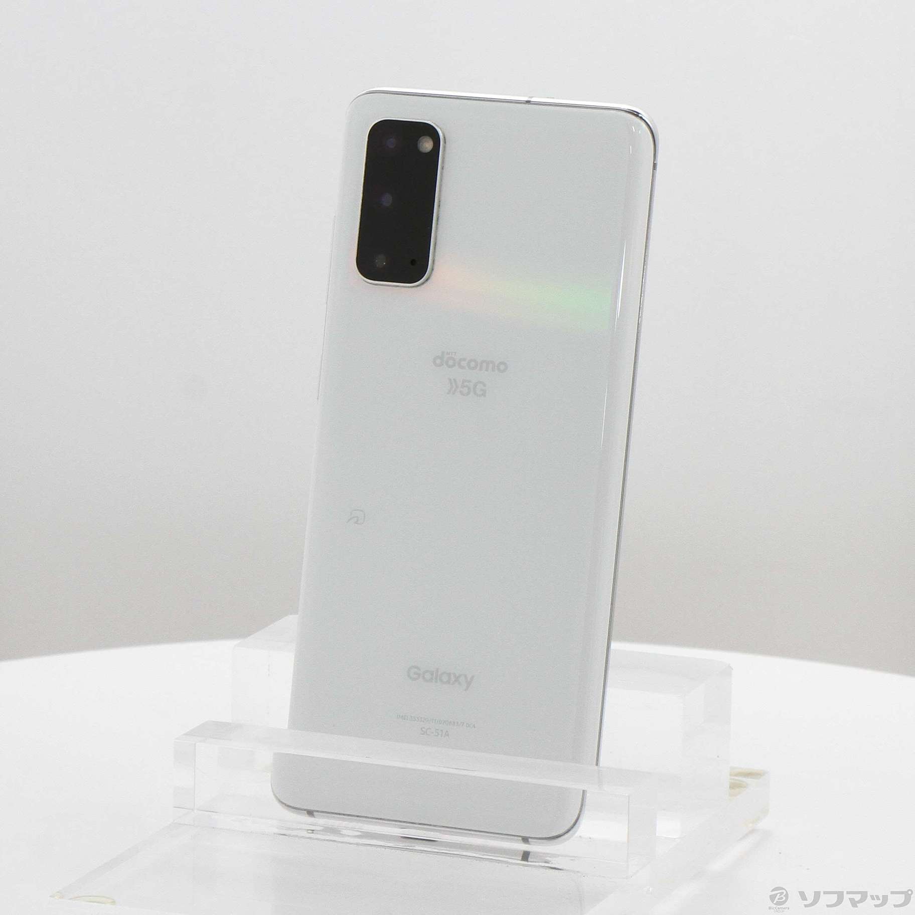 【売り切り】Galaxy s20 5g simフリー SC-51A 中古】Galaxy S20 5G 128GB クラウドホワイト SC-51A docomoロック解除