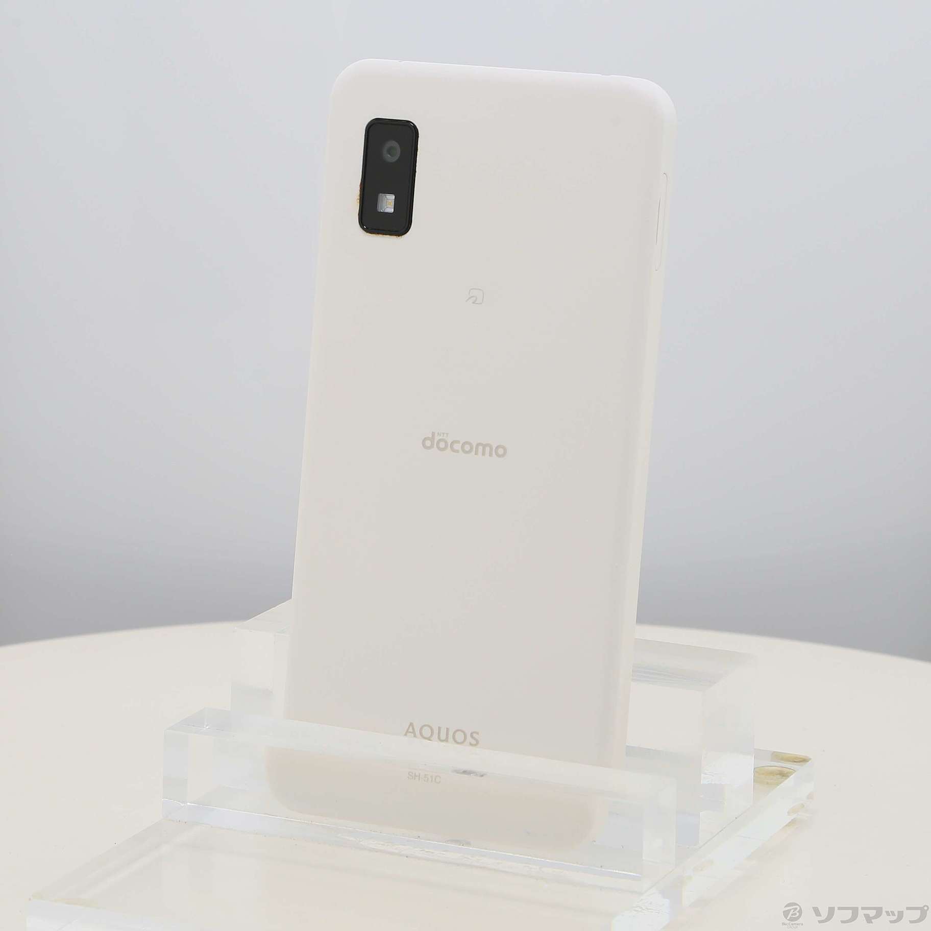 SHARP AQUOS SH-51C 本体 ホワイト スマートフォン・携帯電話