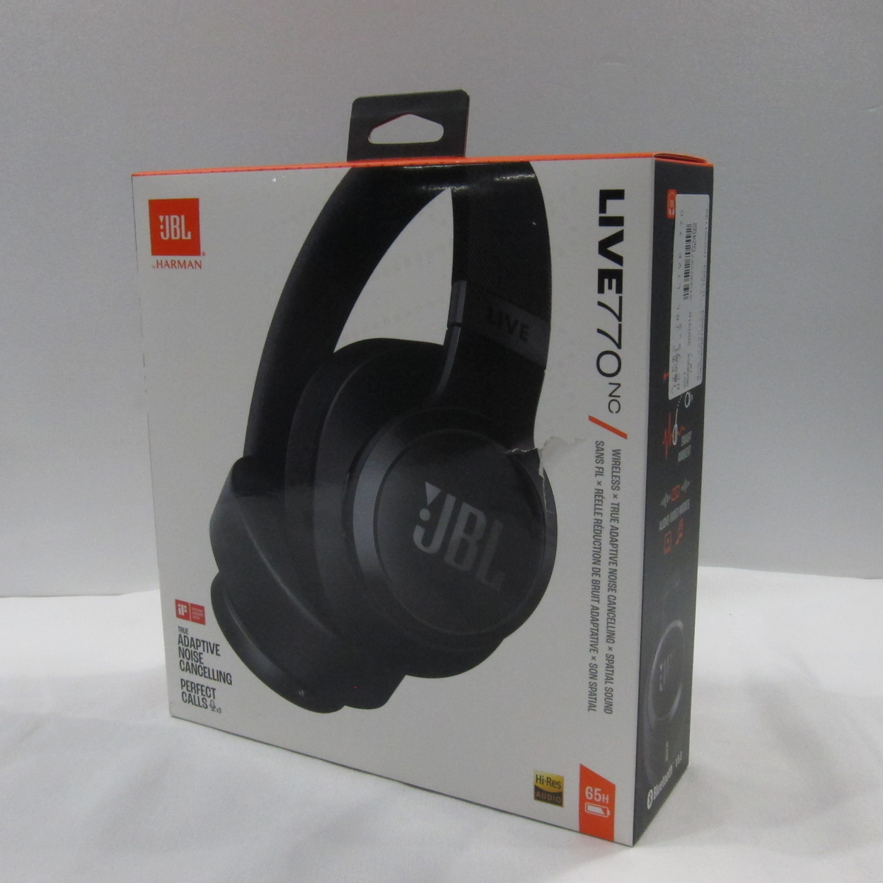 JBL LIVE 770NC ヘッドホン　中古 中古】〔展示品〕 JBL LIVE 770NC ブラック [2133072702492] - リコレ