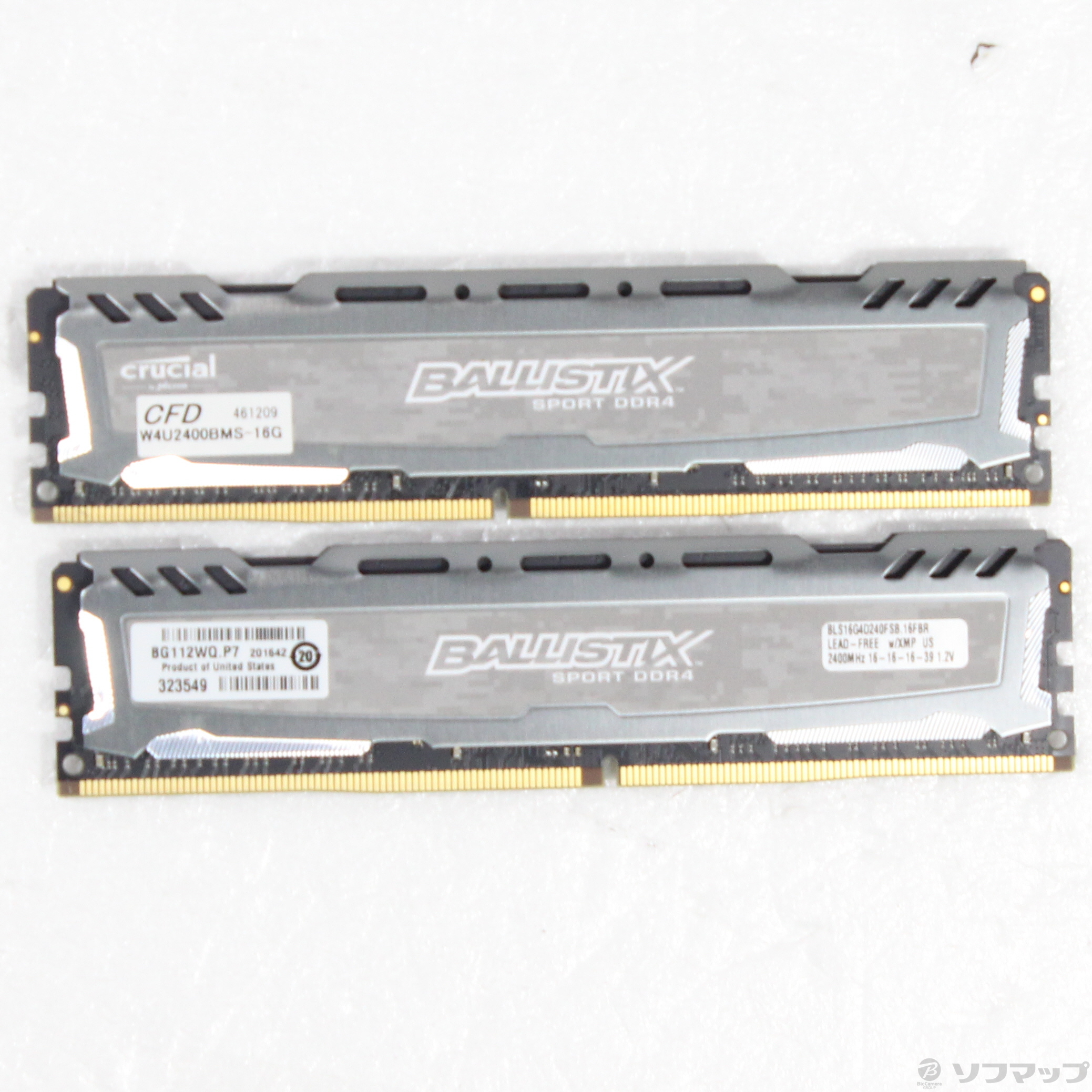 中古】288P PC4-19200 DDR4-2400 32GB 16GB×2枚組 [2133072708739 
