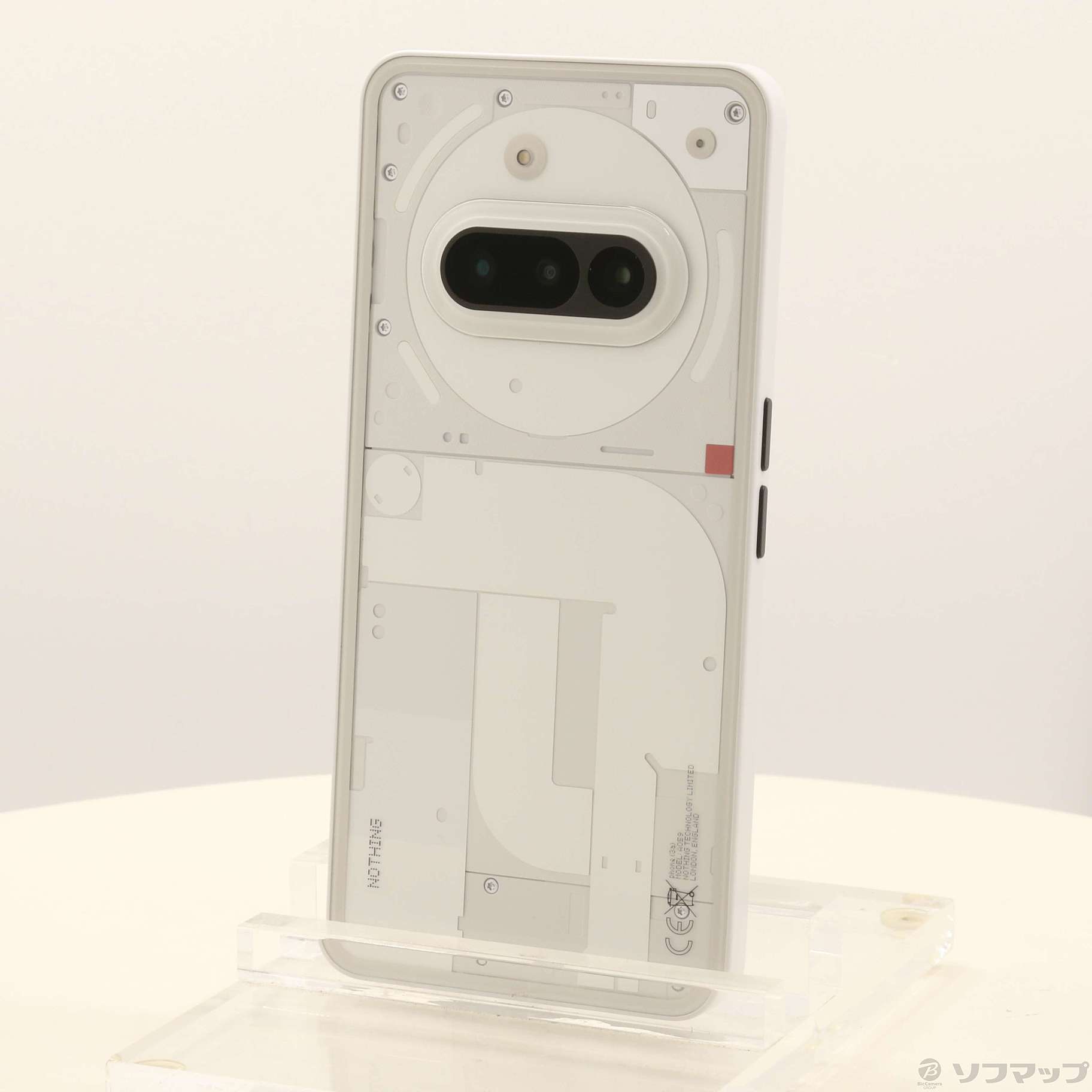中古】Phone (3a) 128GB ホワイト A10400155 SIMフリー ［6.77インチ 