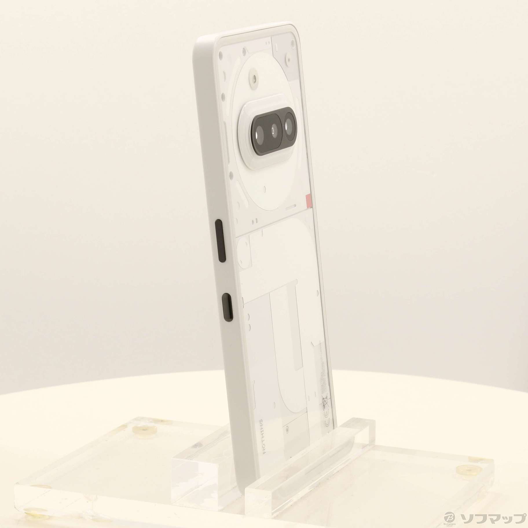 中古】Phone (3a) 128GB ホワイト A10400155 SIMフリー ［6.77インチ 