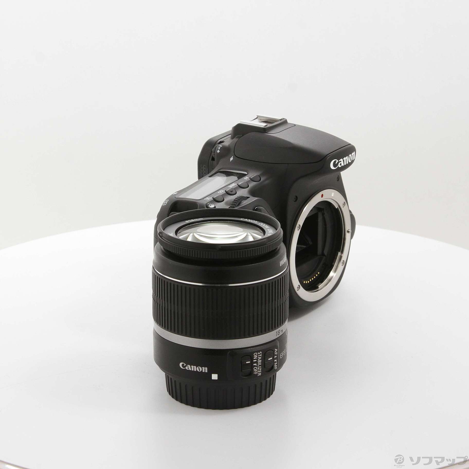 CANON EOS60D + EF-S18-55mm IS 動作良好 中古品 中古】EOS 60D EF-S18-55 IS レンズキット (1800万画素／SDXC