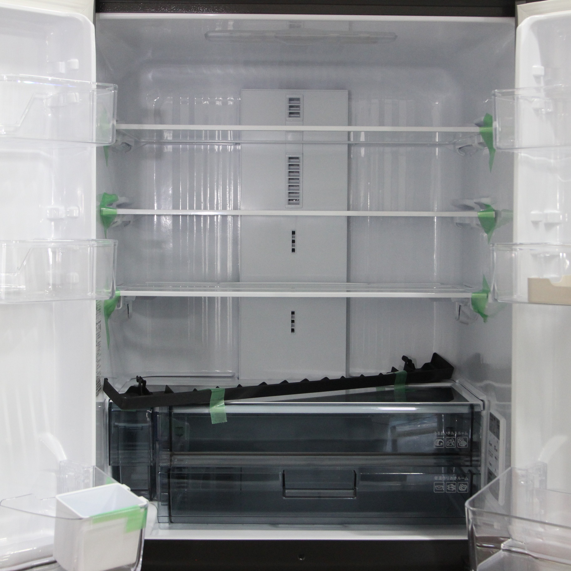 展示品〕 プラズマクラスター冷蔵庫 ダスクダークメタル SJ-MF51P-H