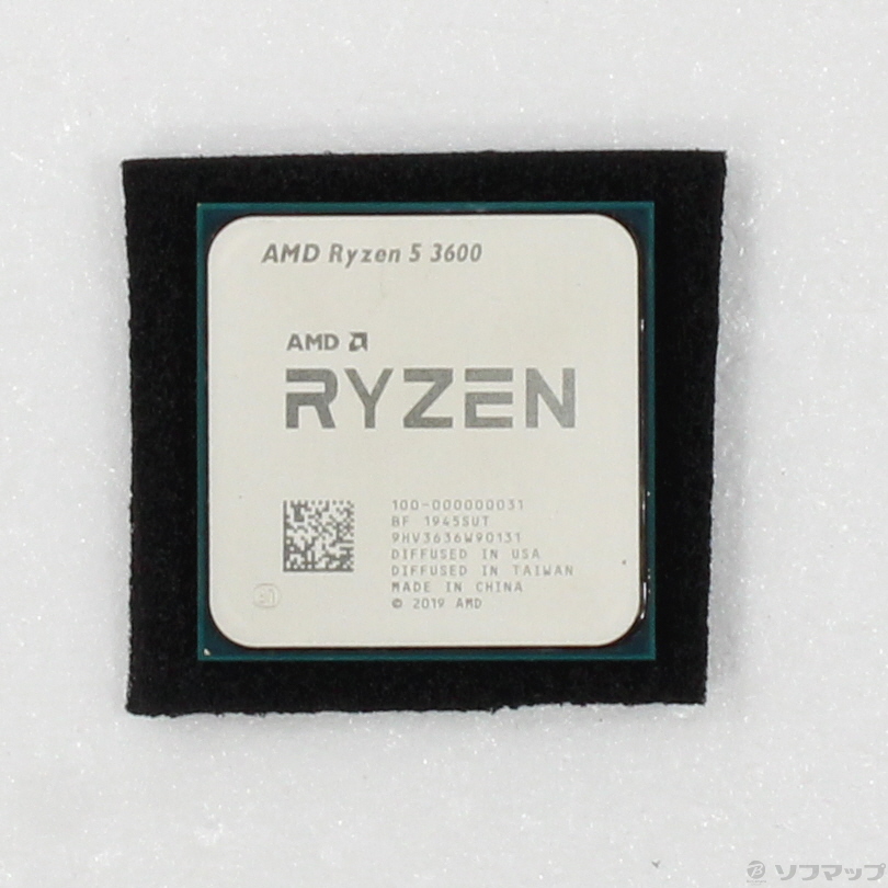 中古】Ryzen 5 3600 〔3.6GHz／SOCKET AM4〕 [2133072748841] - リコレ