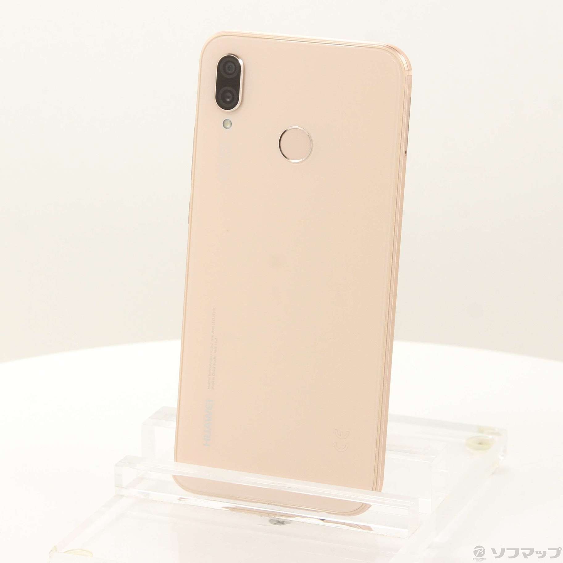 中古】HUAWEI P20 lite 32GB サクラピンク ANE-LX2J SIMフリー ［5.84 