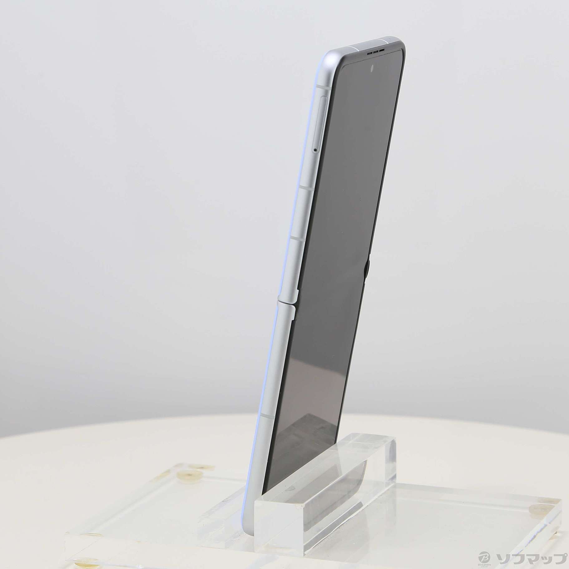 中古】nubia Flip 2 128GB ブルー A404ZT Y!mobile SIMフリー ［6.9
