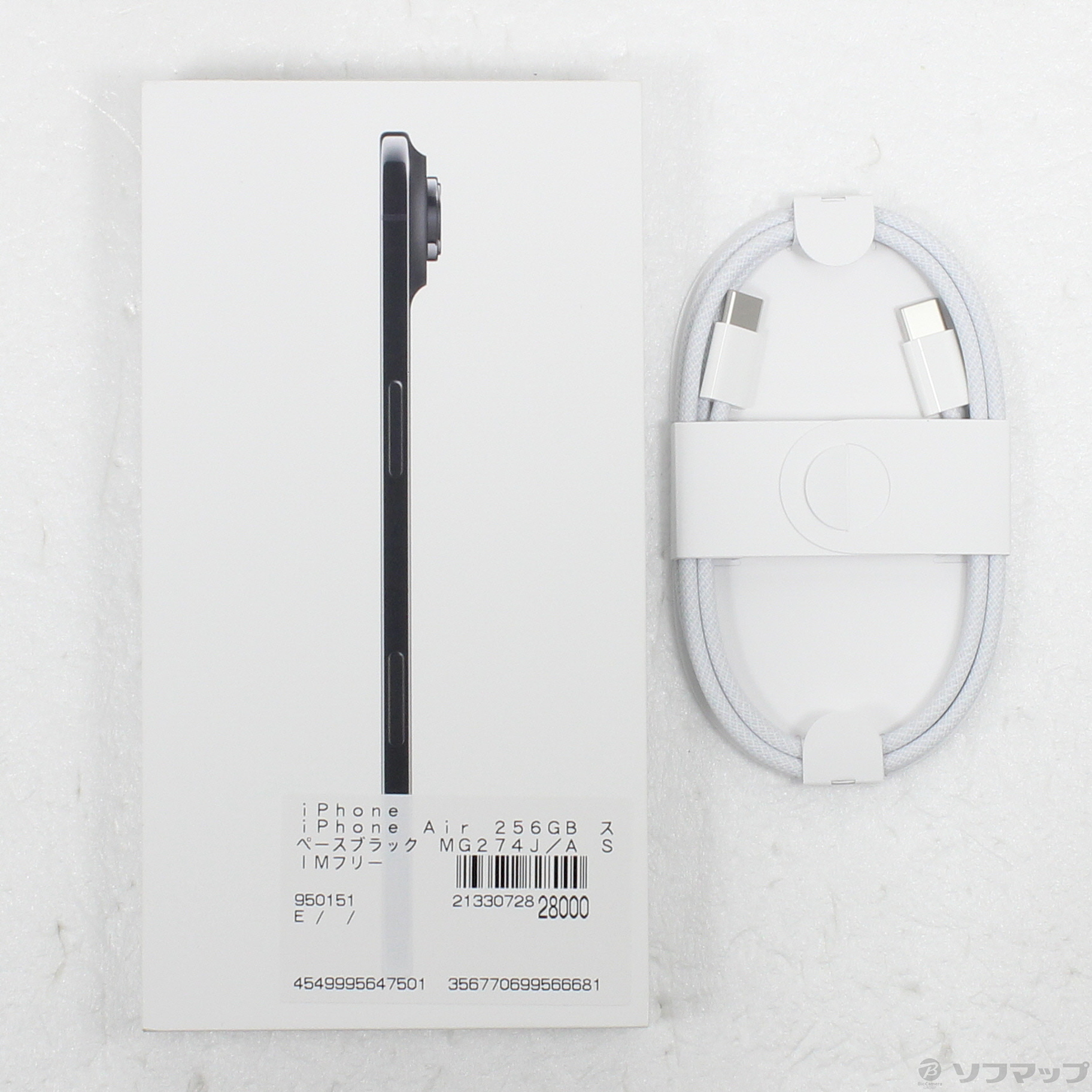 iPhone Air 256GB SIM�t���[ [�X�y�[�X�u���b�N]�̐��i�摜5