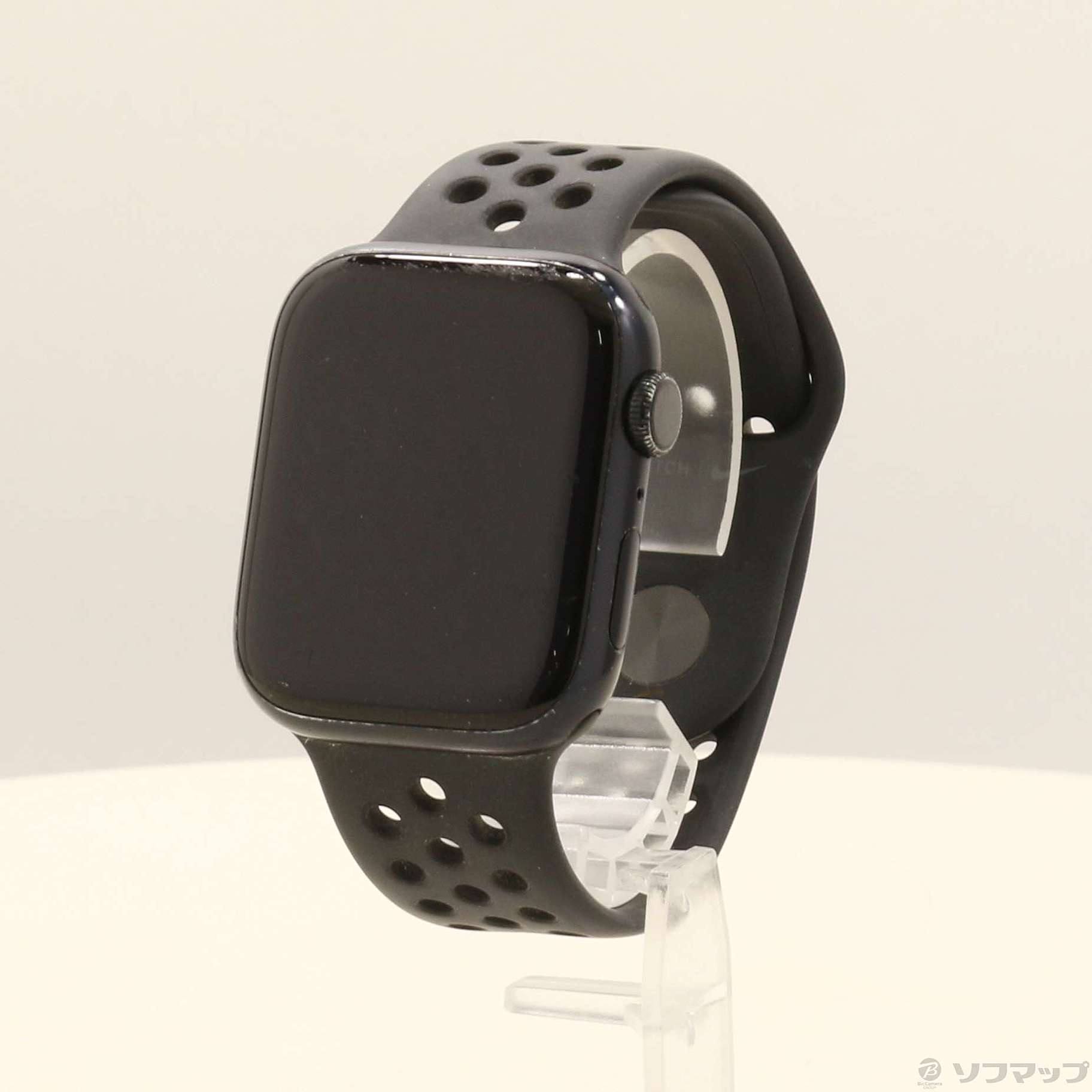 中古】Apple Watch Series 7 Nike GPS 45mm ミッドナイトアルミニウム 