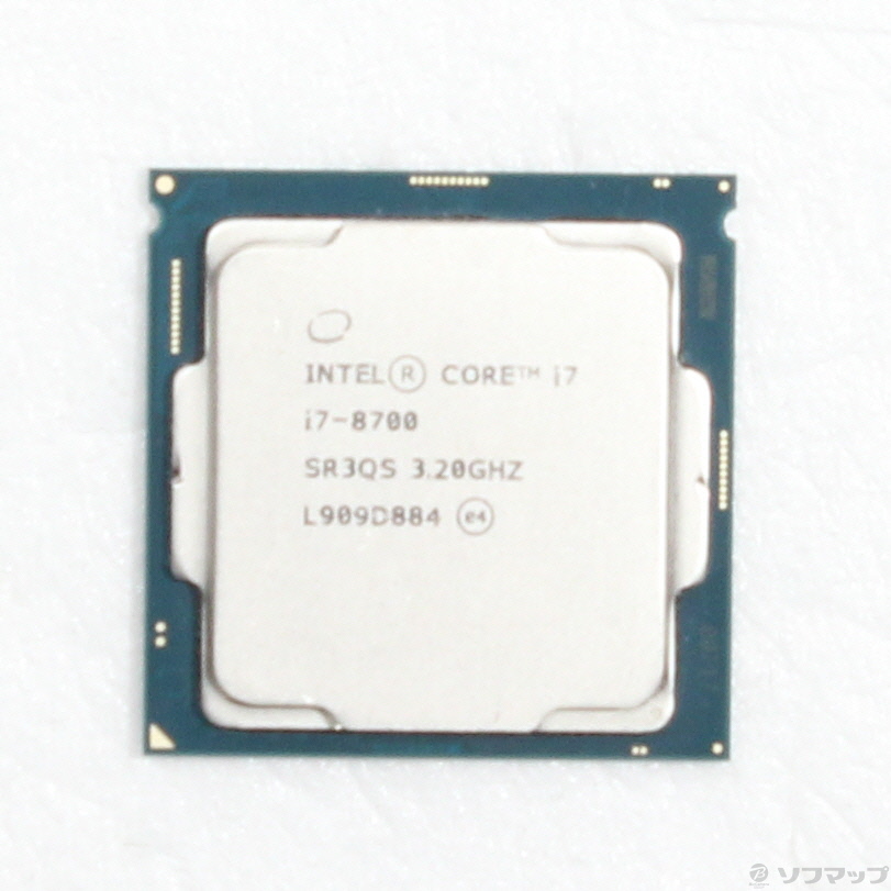 中古】Core i7 8700 〔3.2GHz／LGA 1151〕 [2133072862011] - リコレ