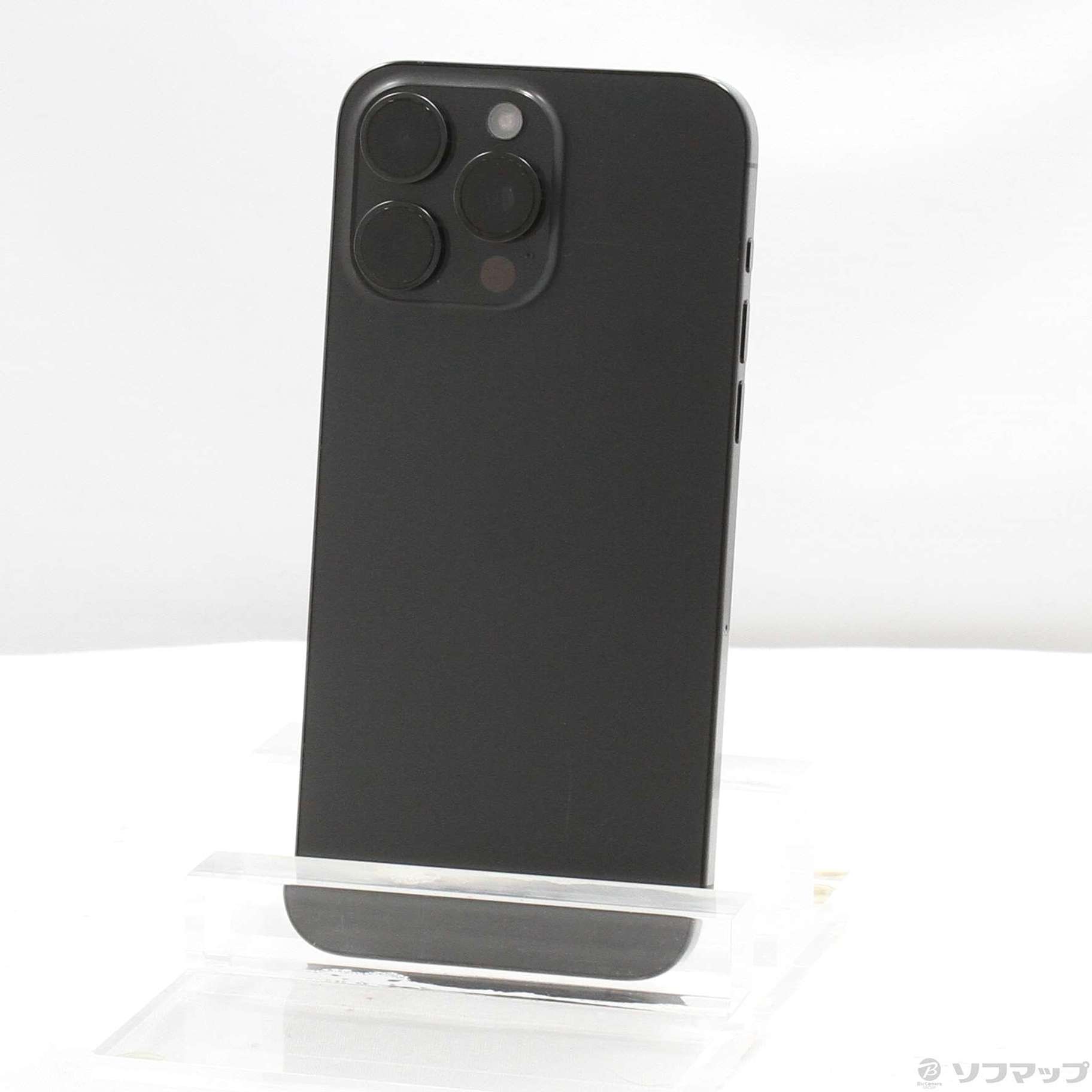 iPhone 15 Pro Max 256GB SIM�t���[ [�u���b�N�`�^�j�E��]