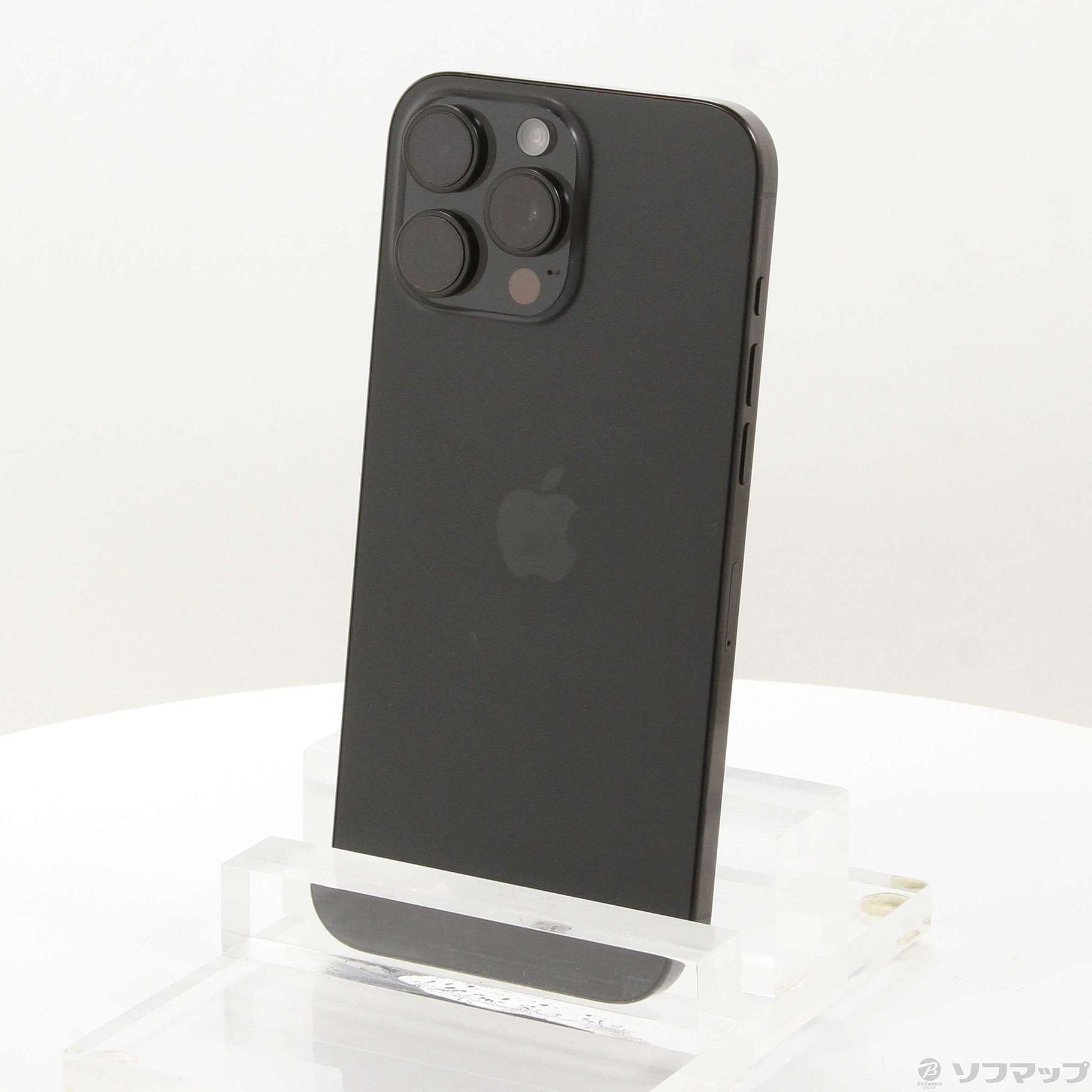 中古】iPhone16 Pro Max 256GB ブラックチタニウム NYWG3J／A SIM 