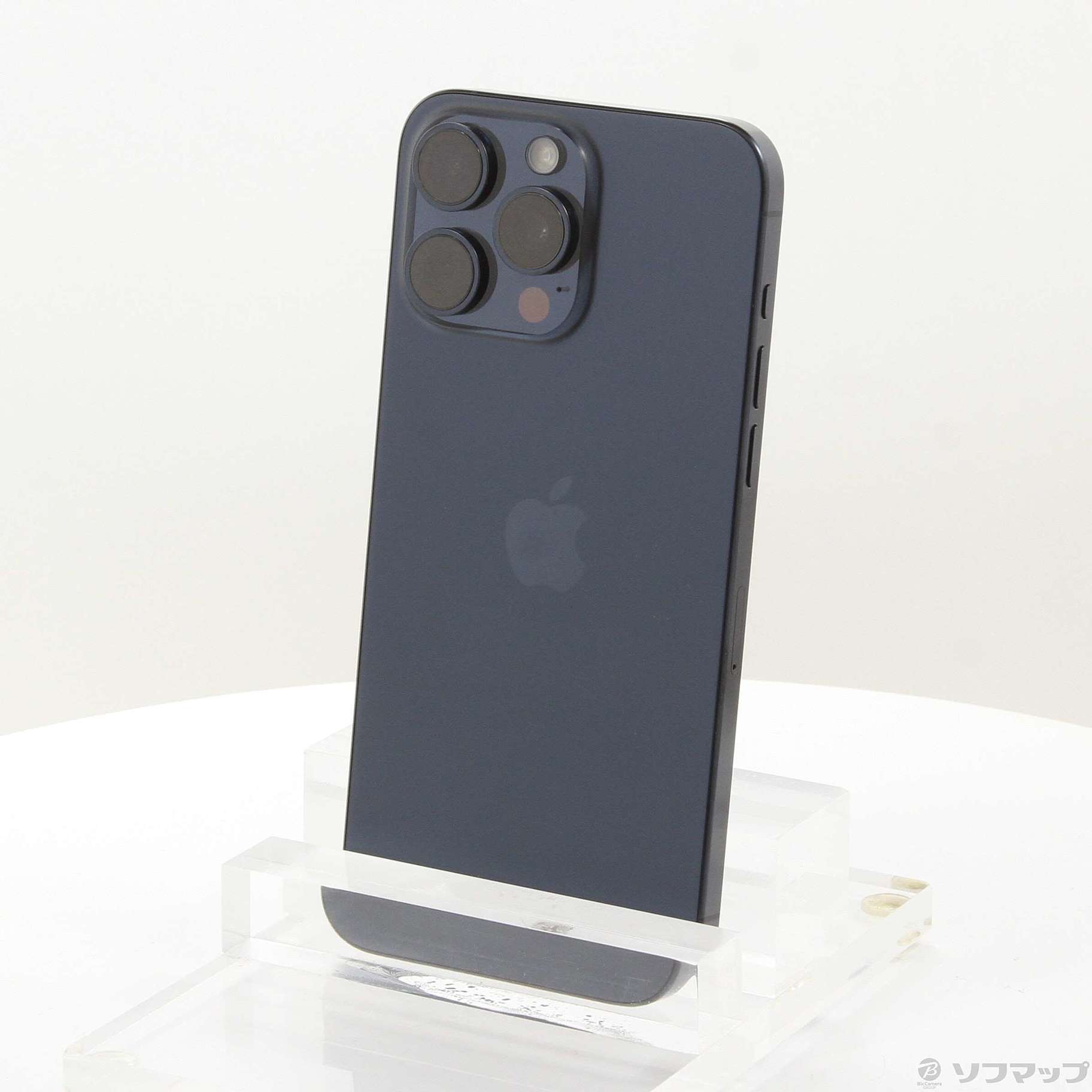 中古】iPhone15 Pro Max 256GB ブルーチタニウム MU6T3J／A SIMフリー