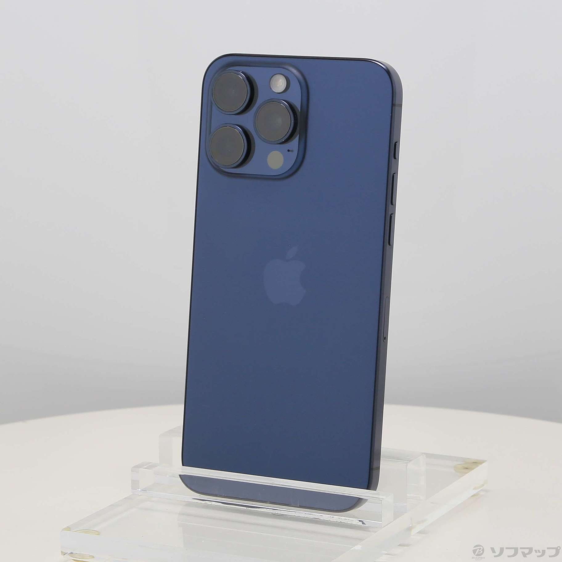 中古】iPhone15 Pro Max 256GB ブルーチタニウム MU6T3J／A SIMフリー