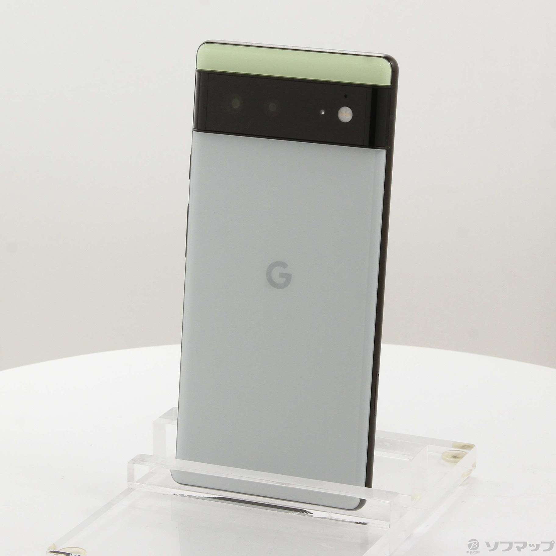 中古】Google Pixel 6 128GB ソータシーフォーム GA02920 au SIMフリー 