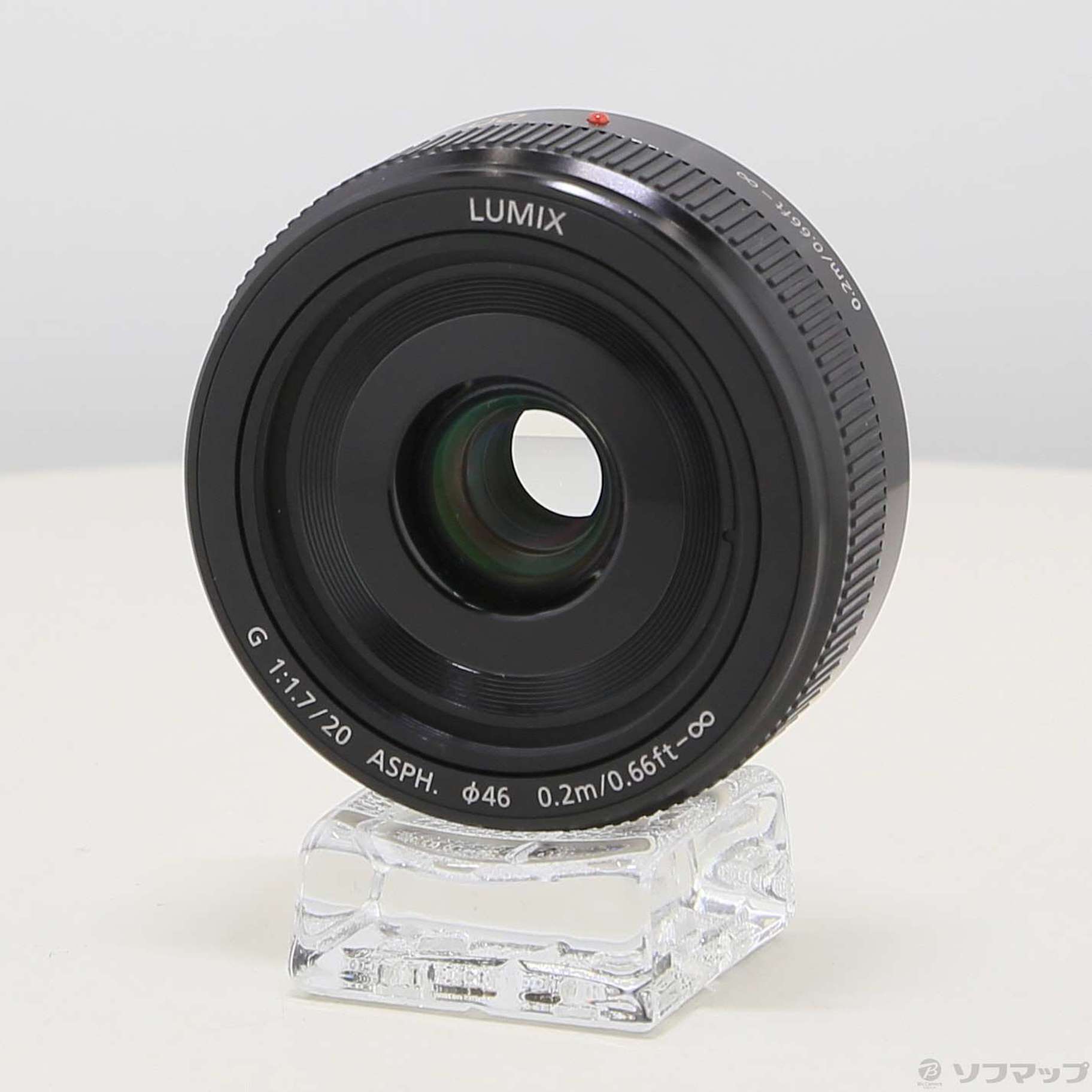 〔展示品〕 LUMIX G 20mm／F1.7 II ASPH. H-H020A-K ブラック