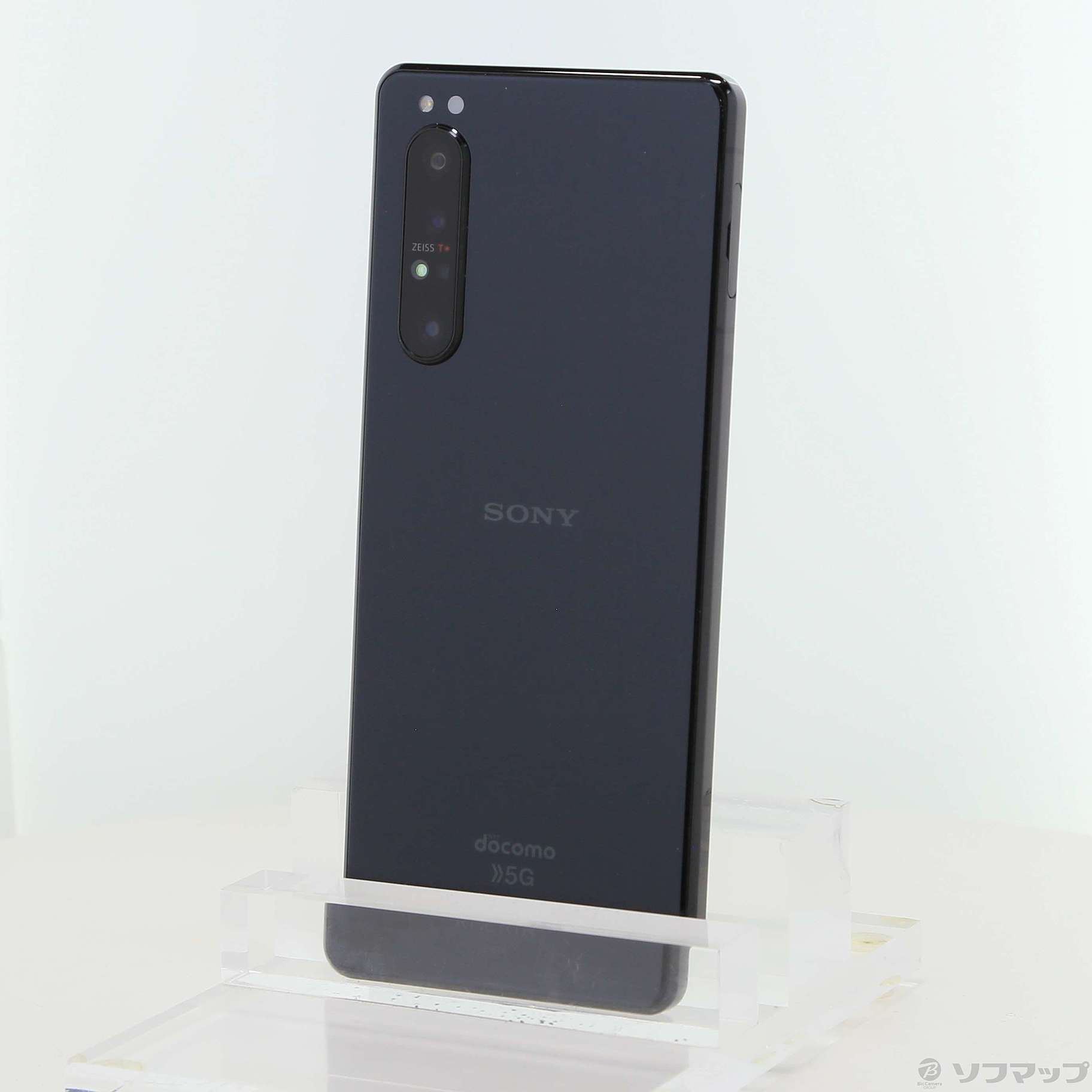 中古】Xperia 1 II 128GB ブラック SO-51A docomoロック解除SIMフリー