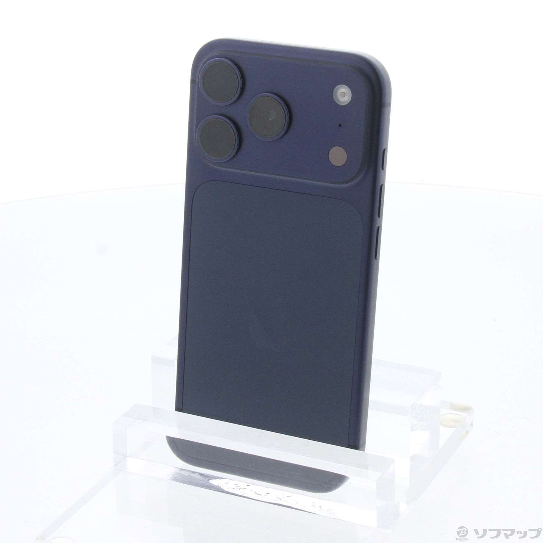 中古】iPhone17 Pro 256GB ディープブルー MG874J／A SIMフリー 