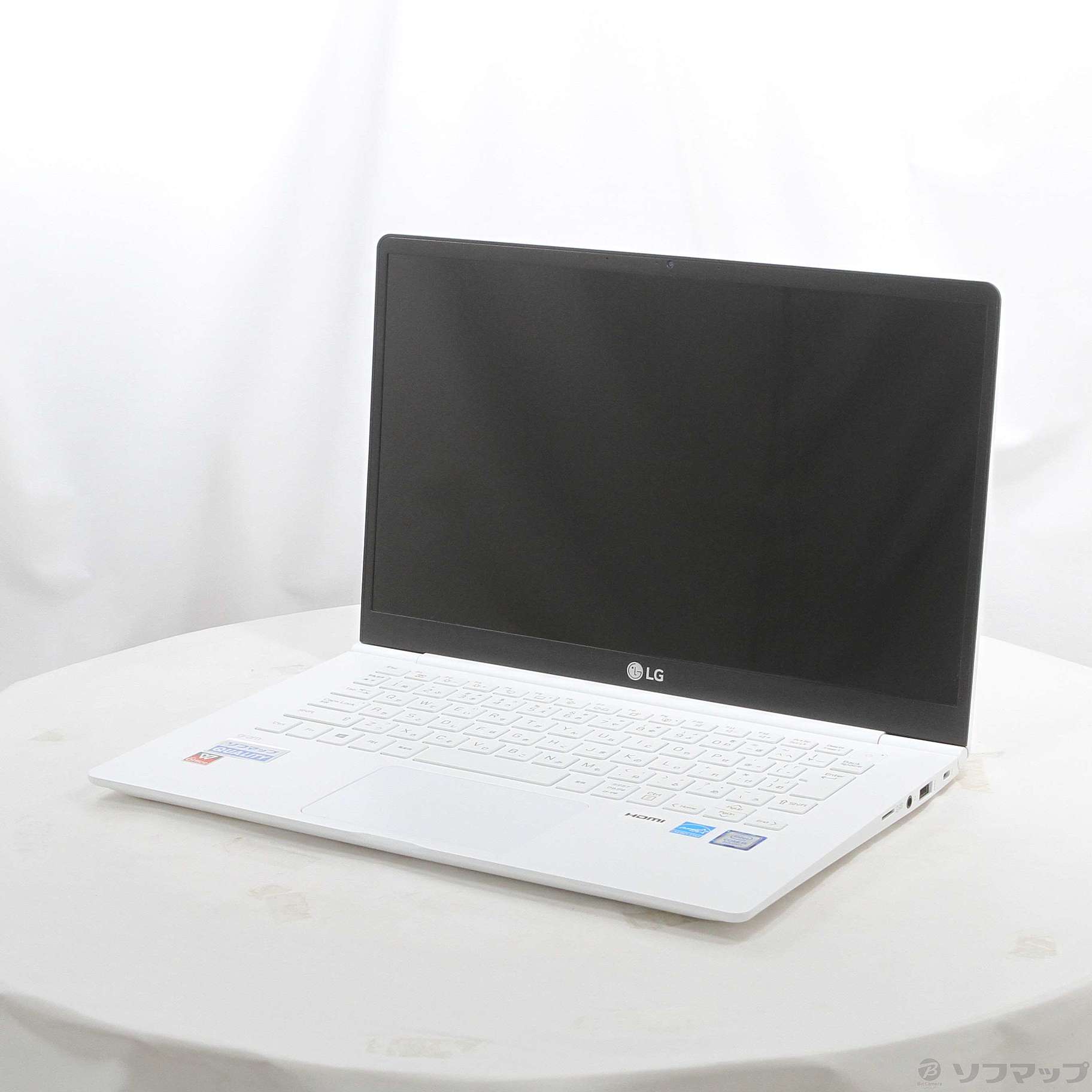 LG gram 14Z980-GR55J ホワイト 〔Windows 10〕