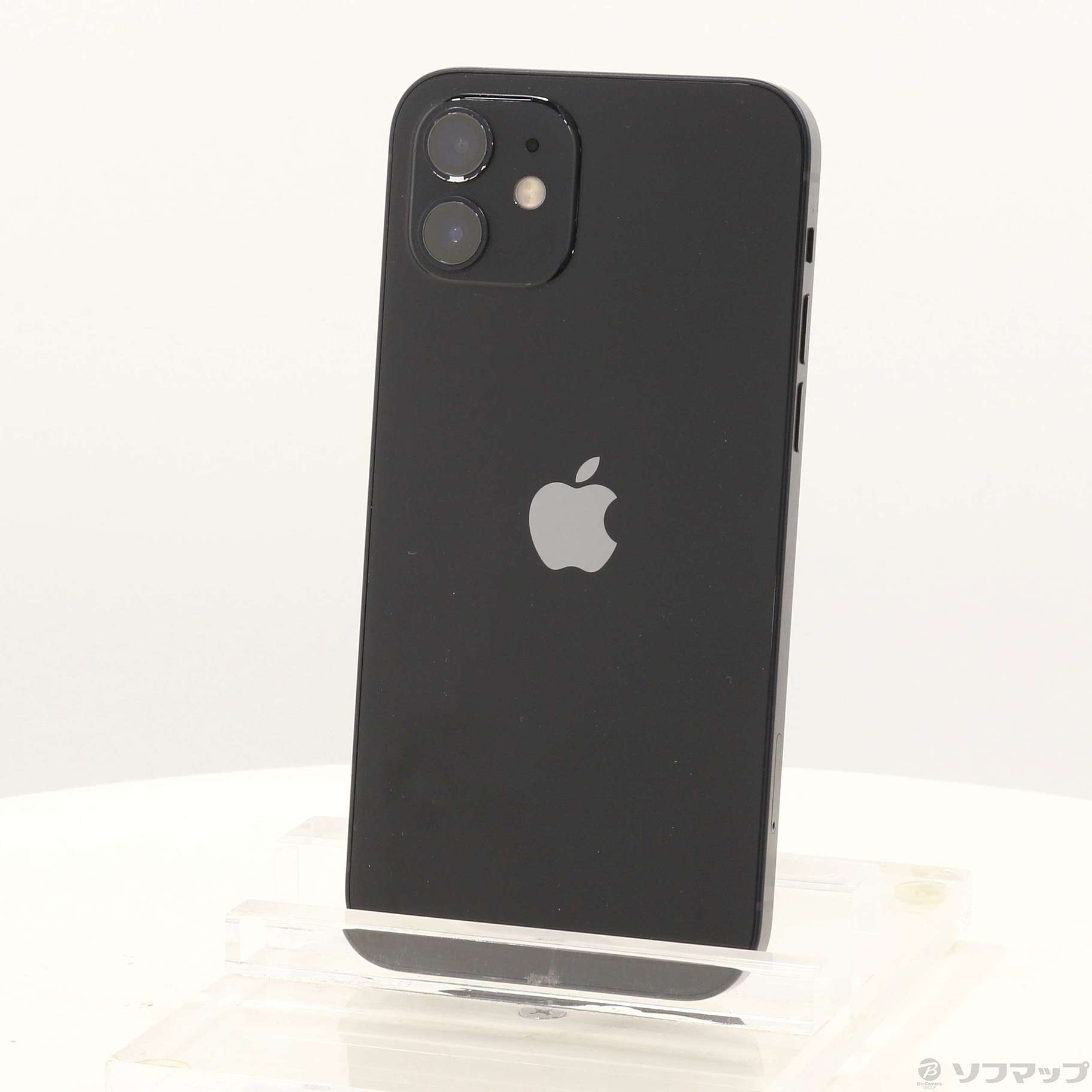 中古】iPhone12 128GB ブラック MGHU3J／A SIMフリー [2133072983778