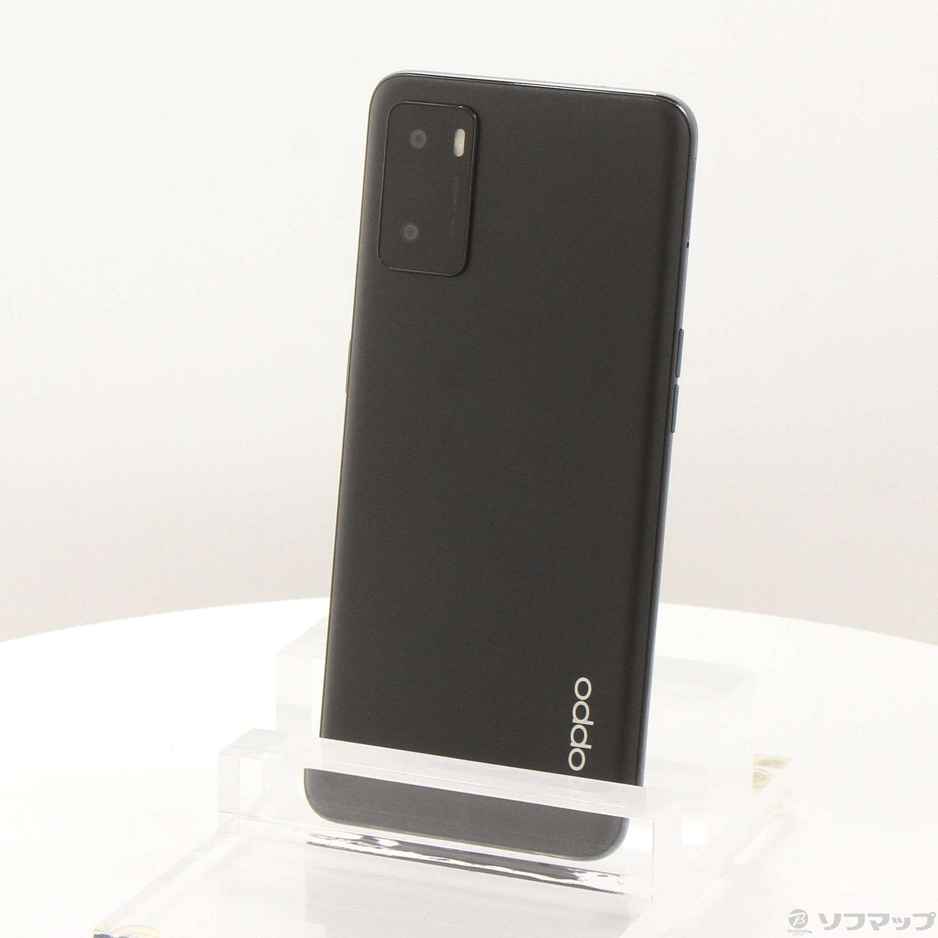 中古】OPPO A55s 5G 64GB ブラック CPH2309 SIMフリー ［6.5インチ液晶 