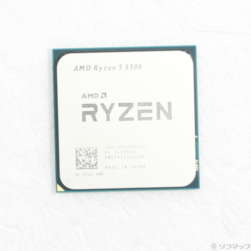 中古】Ryzen 5 5500 〔3.6GHz／SOCKET AM4〕 [2133073039221] - リコレ