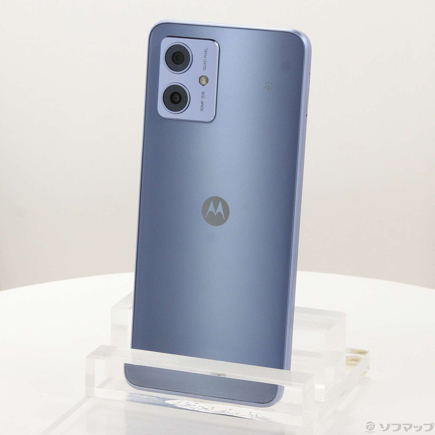 中古】moto g64y 5G 128GB シルバーブルー MOSAG2 Y!mobile SIMフリー 