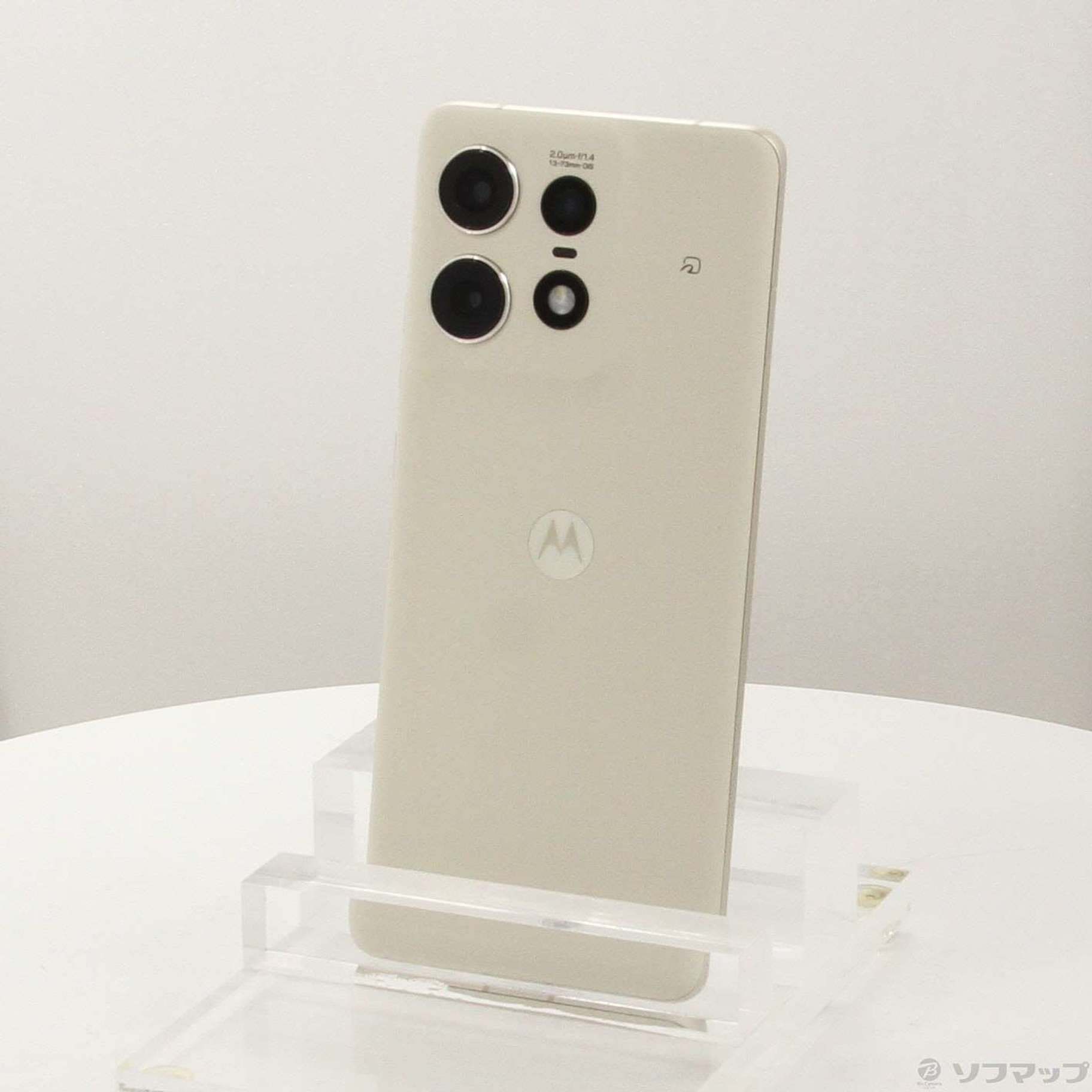 中古】motorola edge 50s pro 256GB バニラクリーム MOSAH3 Softbank 