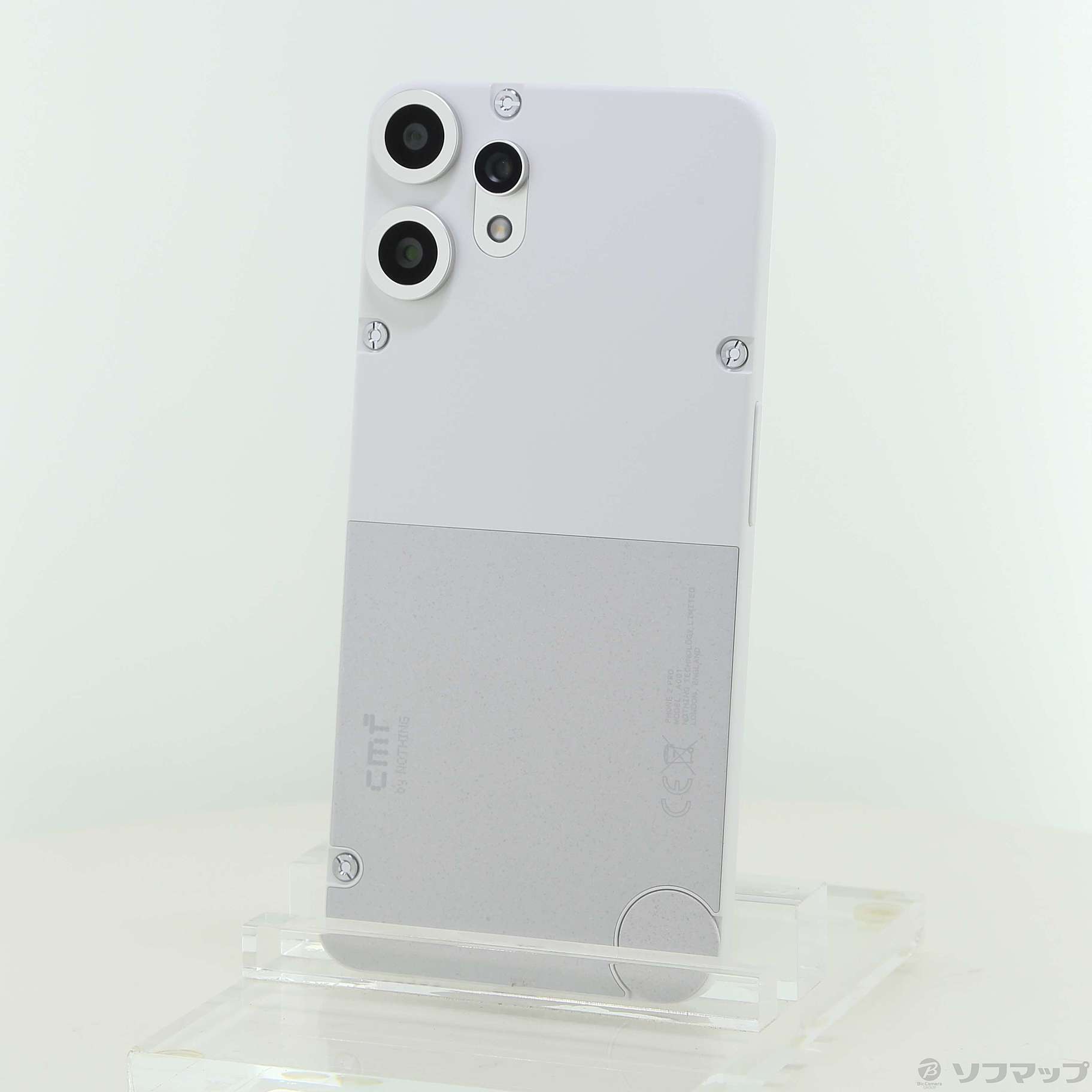 中古】CMF Phone 2 Pro 256GB ホワイト A001 SIMフリー ［6.77インチ 