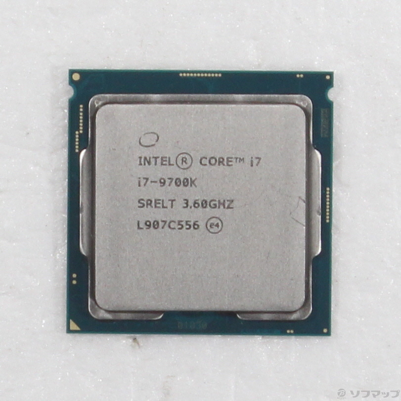 T856】CPU☆Core i7-9700K 3.60GHz i7-9700K Intel Core GHz