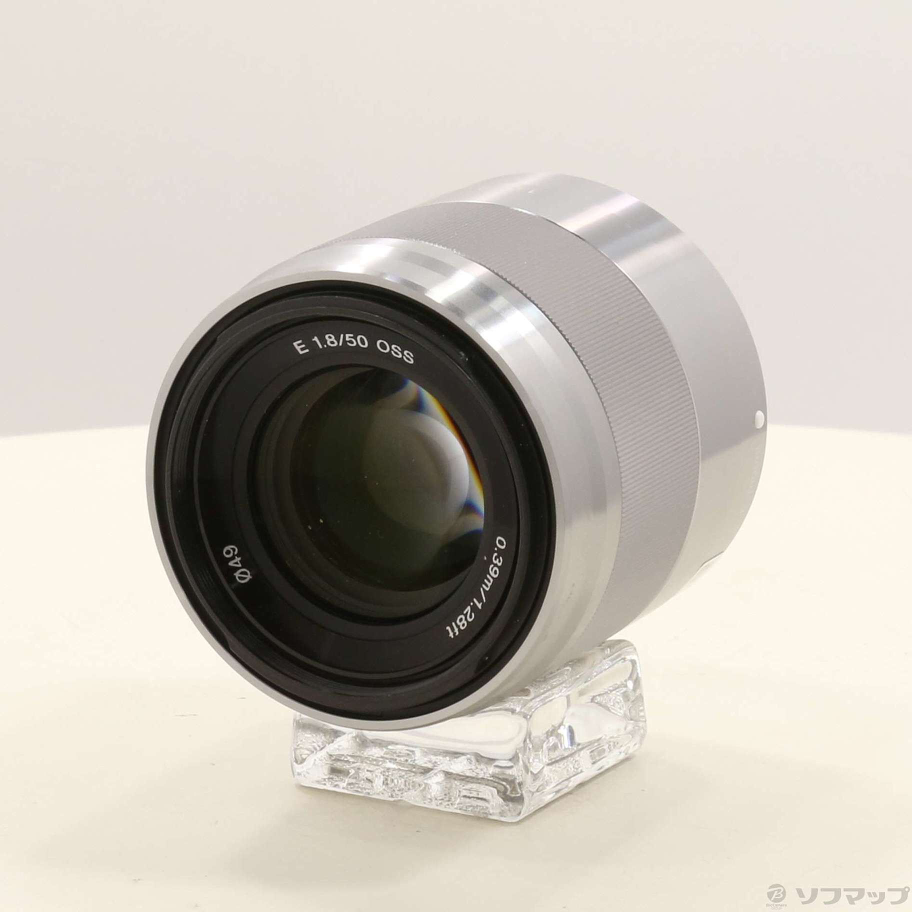 中古】E 50mm F1.8 OSS SEL50F18 Eレンズ／シルバー [2133073158229 