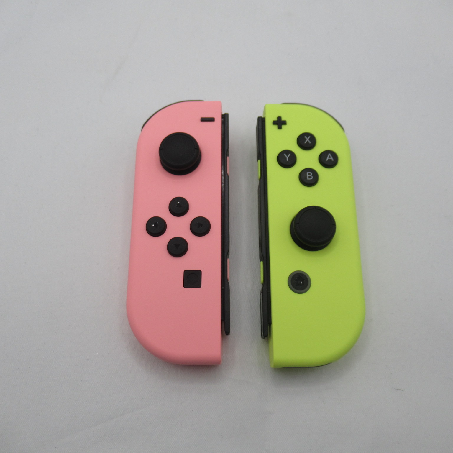 中古】Joy-Con(L) パステルピンク／(R) パステルイエロー HAC-A-JAVAF 